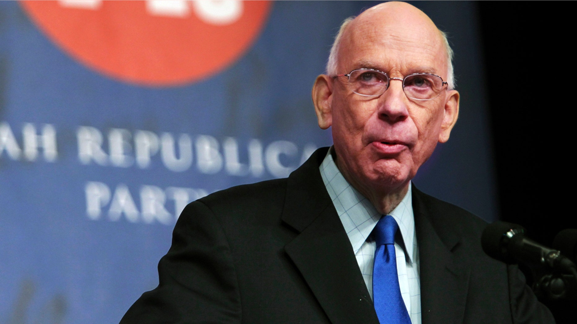 May 8, 2010: U.S. Sen. Bob Bennett, R-Utah, speaks at the 2010 Utah GOP Convention in Salt Lake City, Utah.