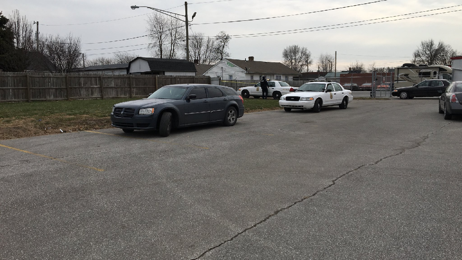 An officer and suspect were both hurt as gunfire was exchanged on Wednesday afternoon in Indianapolis, WISH-TV reports.