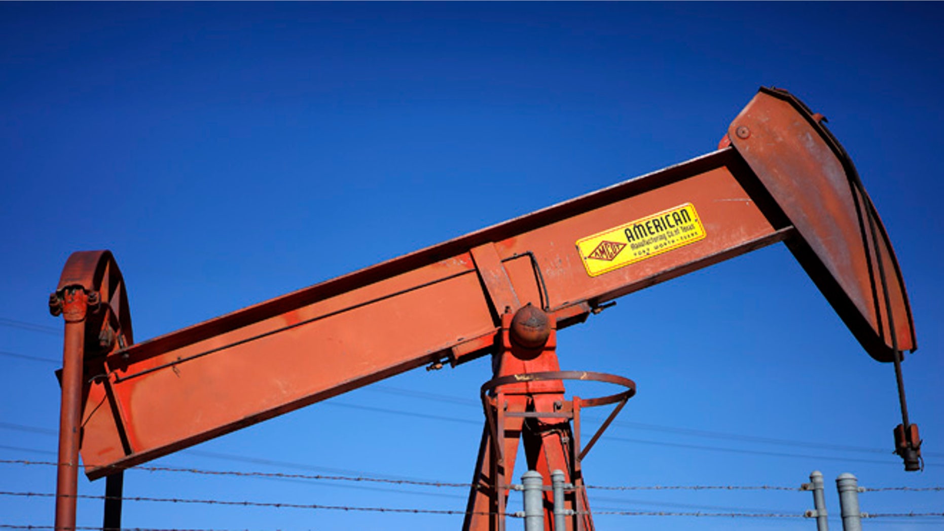 Feb 2, 2015: An oil well pump jack is seen at an oil field supply yard near Denver, Colorado. (Reuters)