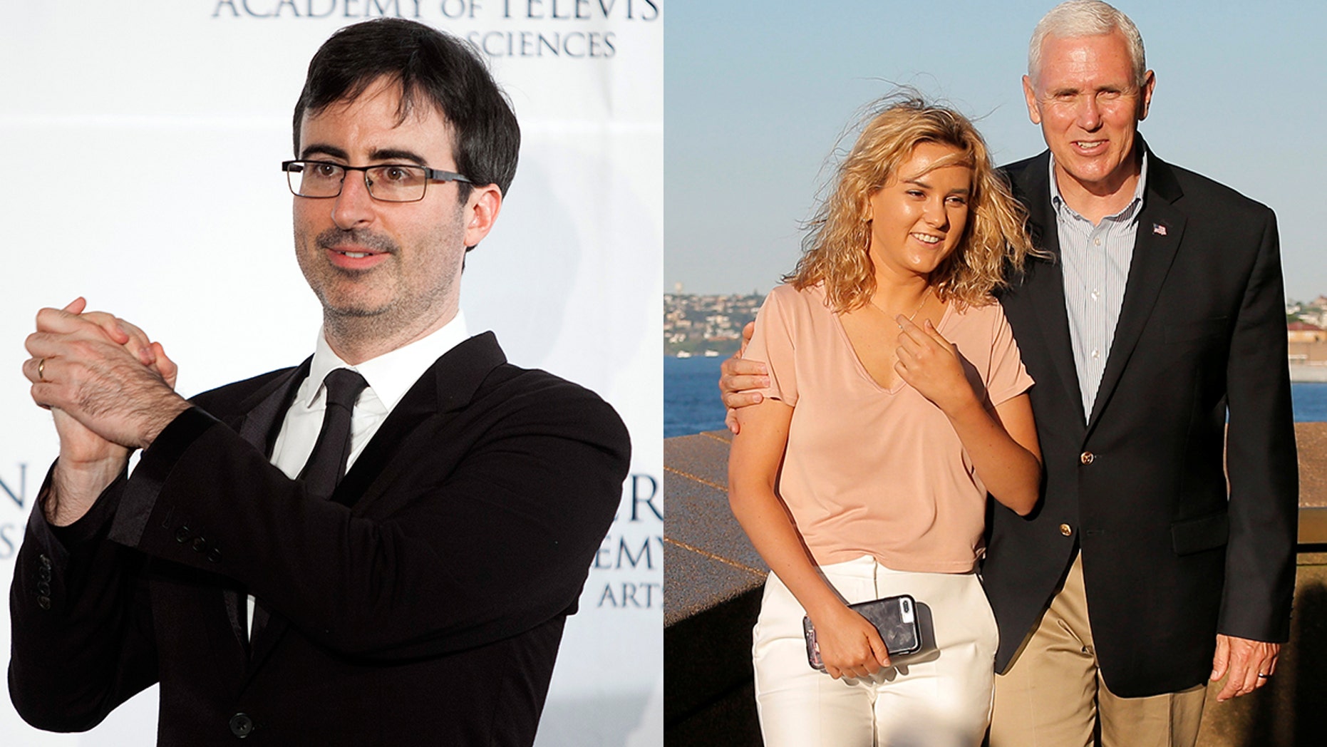 John Oliver released a spoof of Charlotte Pence's children's book that quickly rose to number one.
