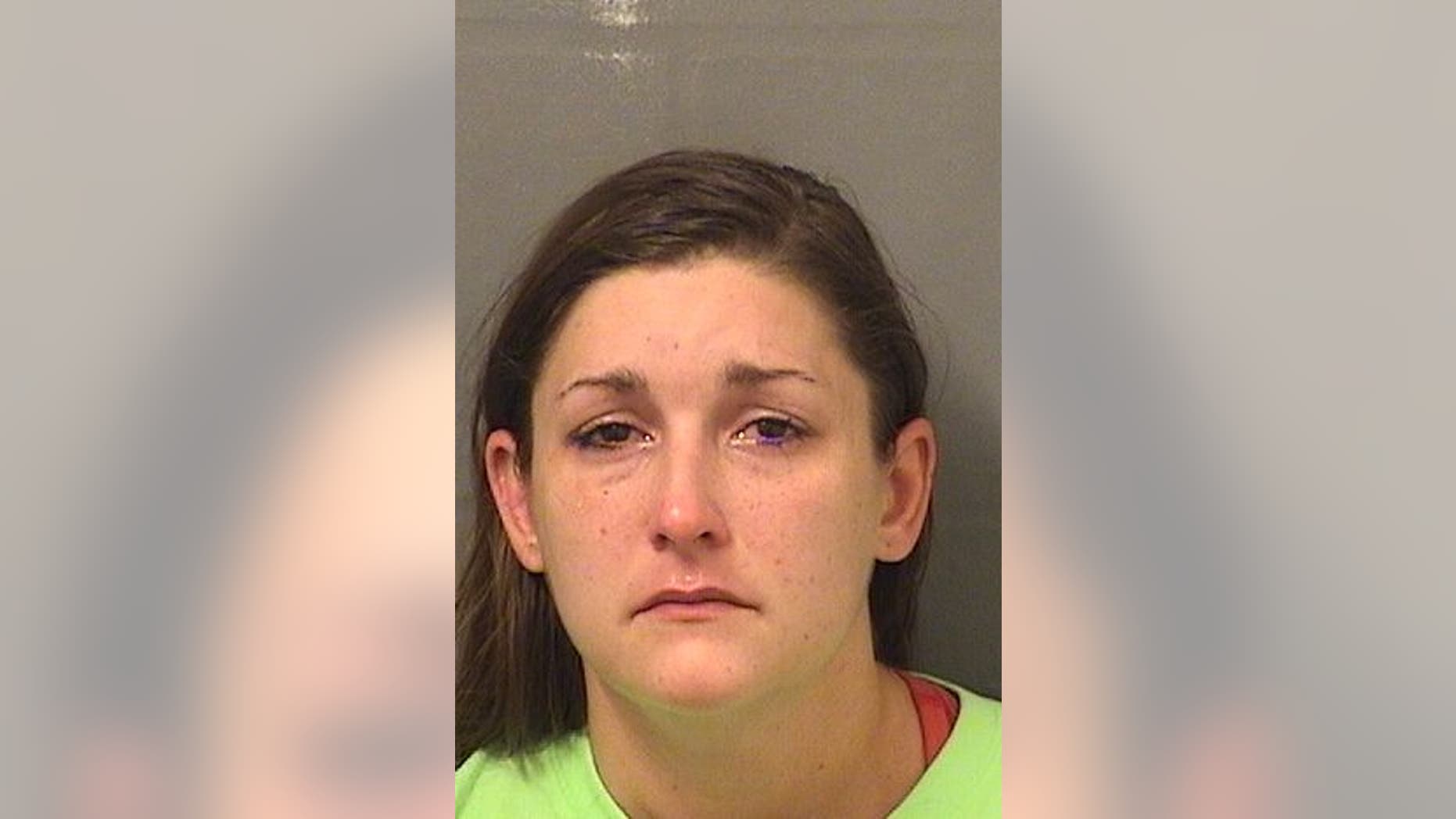 Police allegedly found Colleen Nichols, 30, unconscious in her van.