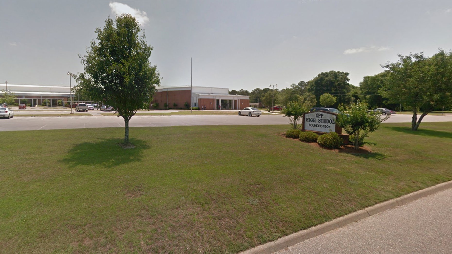 Opp High School in Opp, Alabama.