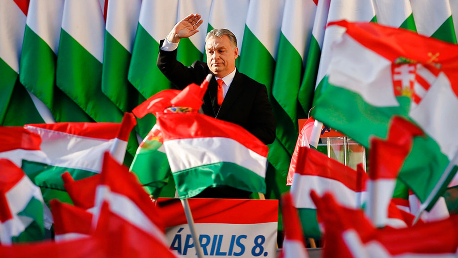 Hungarian Prime Minister Viktor Orban's Fidesz Party won a supermajority in elections in April.