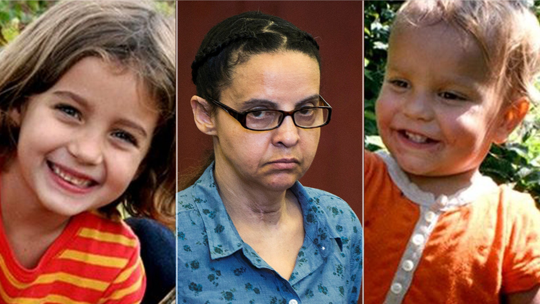 A jury in New York has found Manhattan nanny Yoselyn Ortega (middle) guilty of killing Leo Krim, 2 (right) and his sister Lulu Krim (left), 6, in 2012.