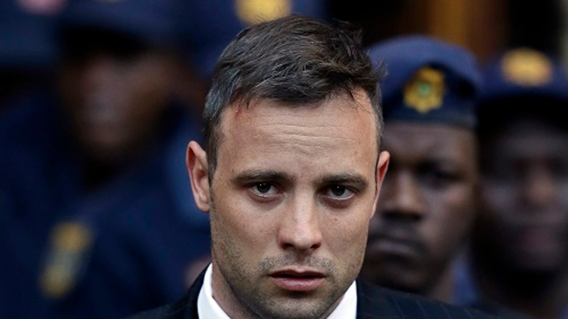 Oscar Pistorius was appealing his recently lengthened prison sentence for the murder of his girlfriend.