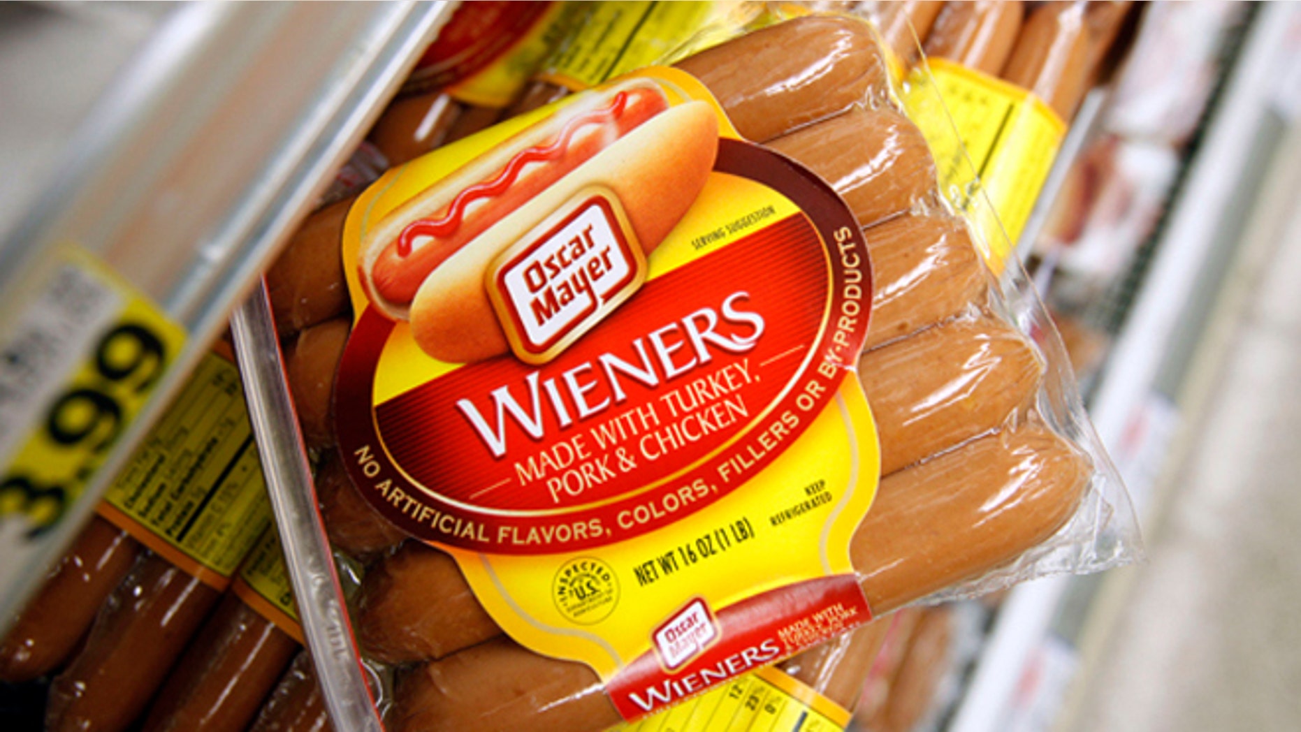 Kraft Foods is recalling 96,000 pounds of its Oscar Mayer wieners because they may mistakenly contain cheese.