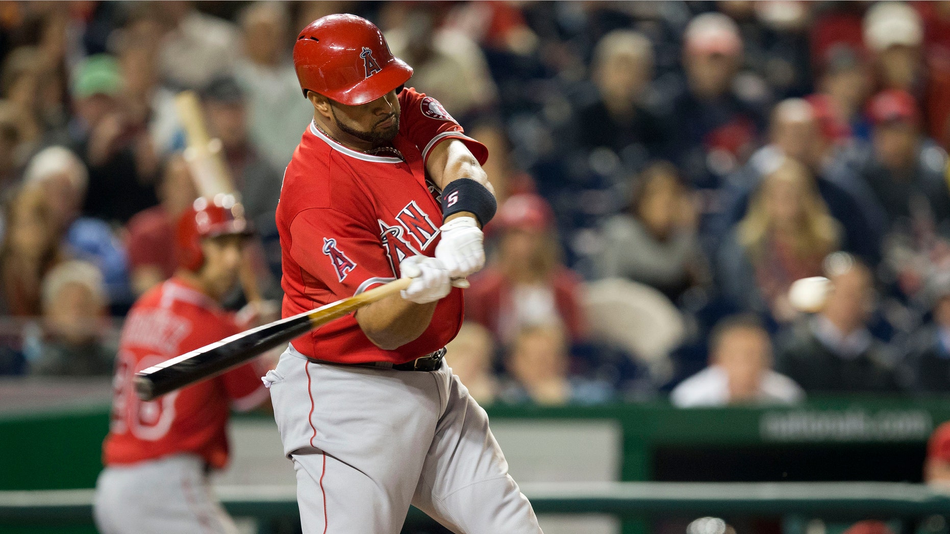 Albert Pujols' 500th career home run, on Tuesday, April 22, 2014.