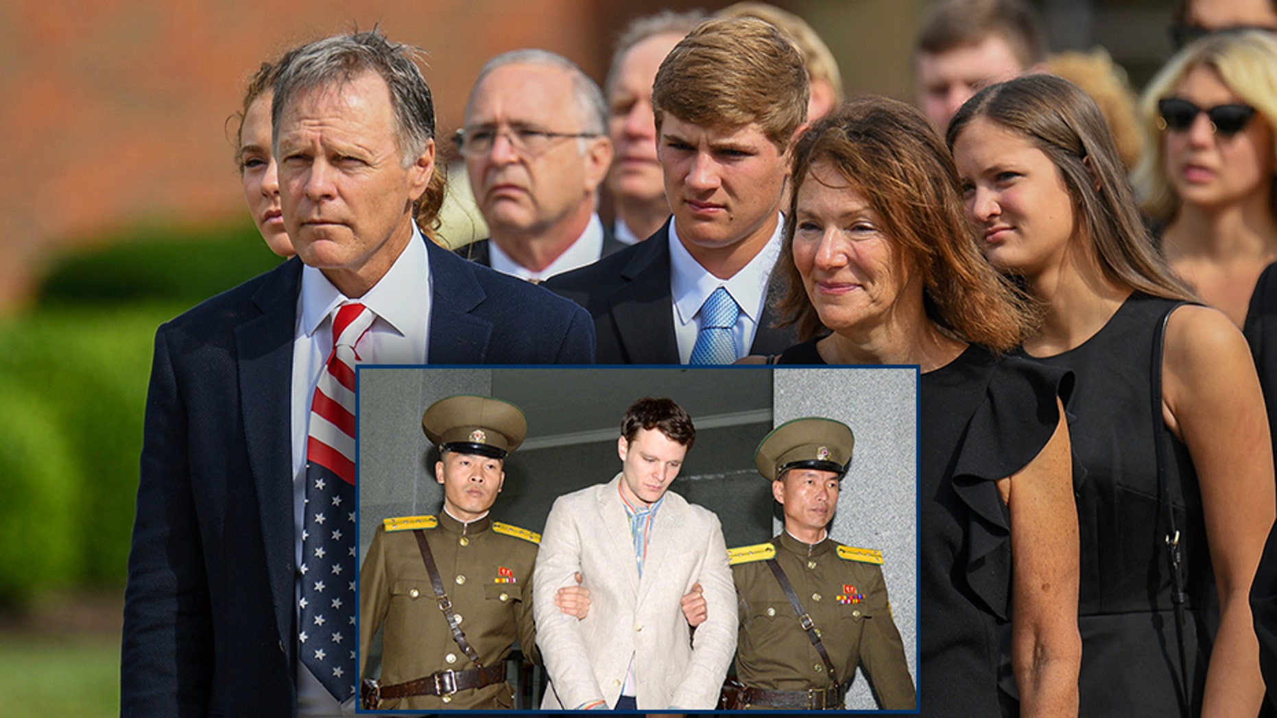 Fred And Cindy Warmbier The Parents Of Otto Warmbier An American College Student Who Fred And Cindy Warmbier The Parents Of Otto Warmbier An American College Student Who