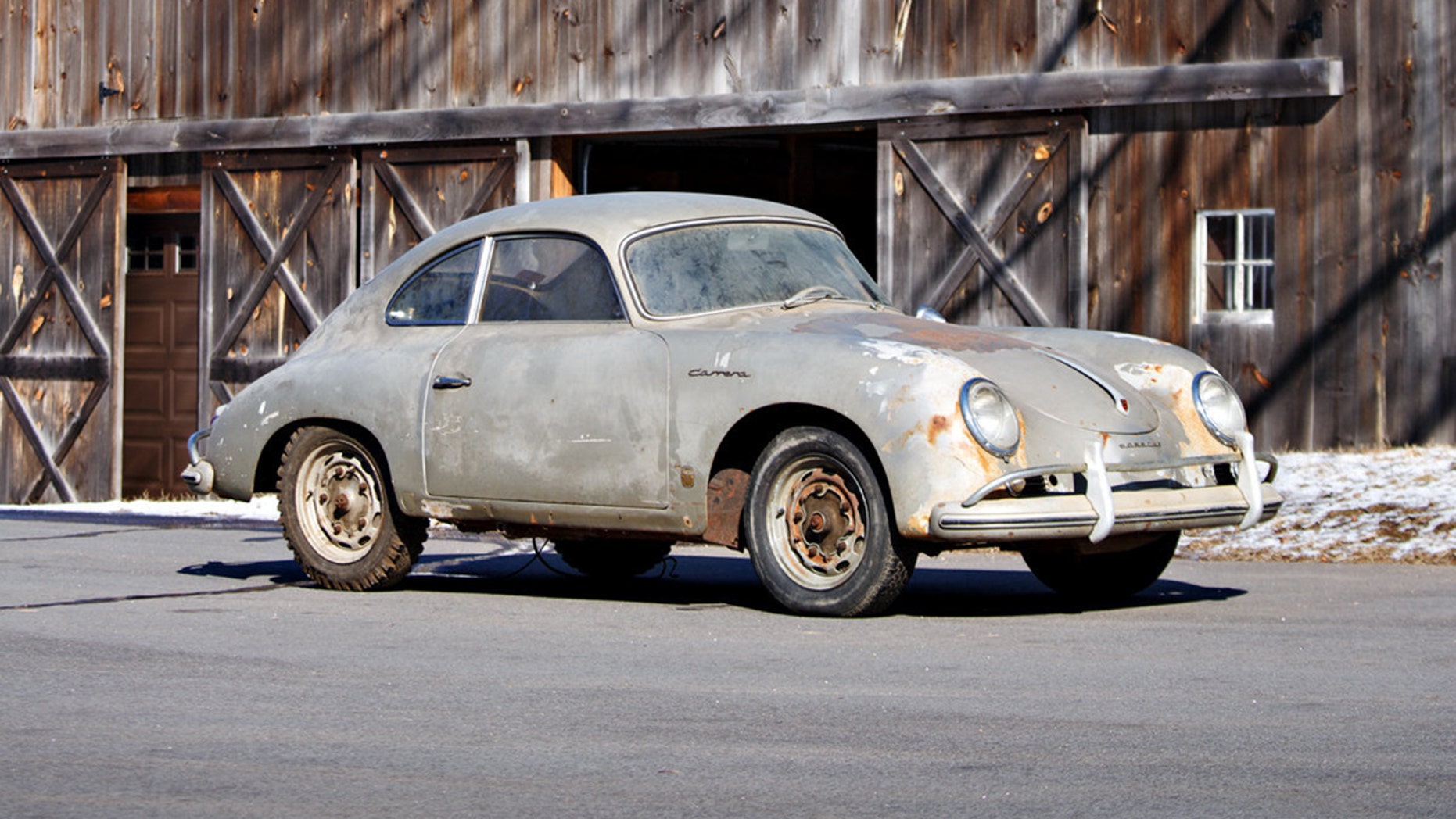 Rusty Porsche Barn Find Expected To Sell For 700 000 Or More