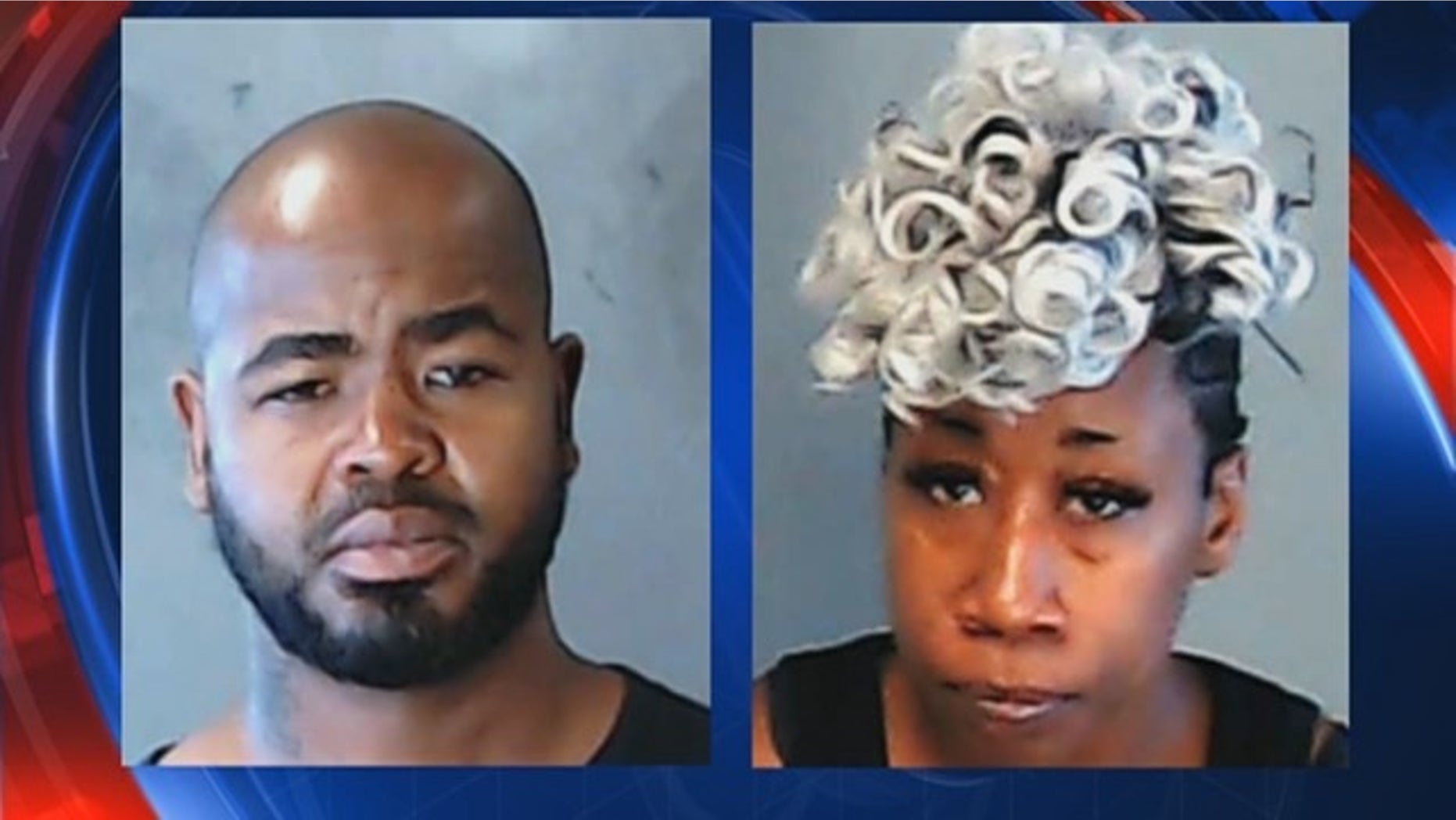 Thomas Charles Young, 42, left, and Tamara Raychell McGowan, 38, right, are in custody after being accused of holding two children captive, Georgia police say.