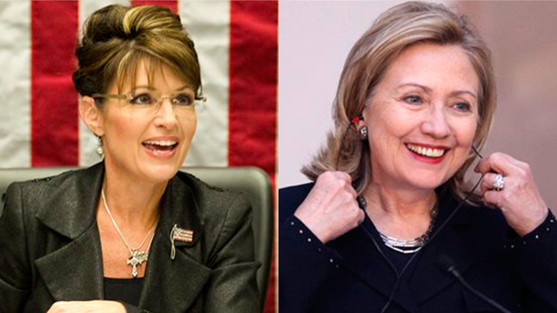 Sarah Palin and Hillary Clinton. (AP)