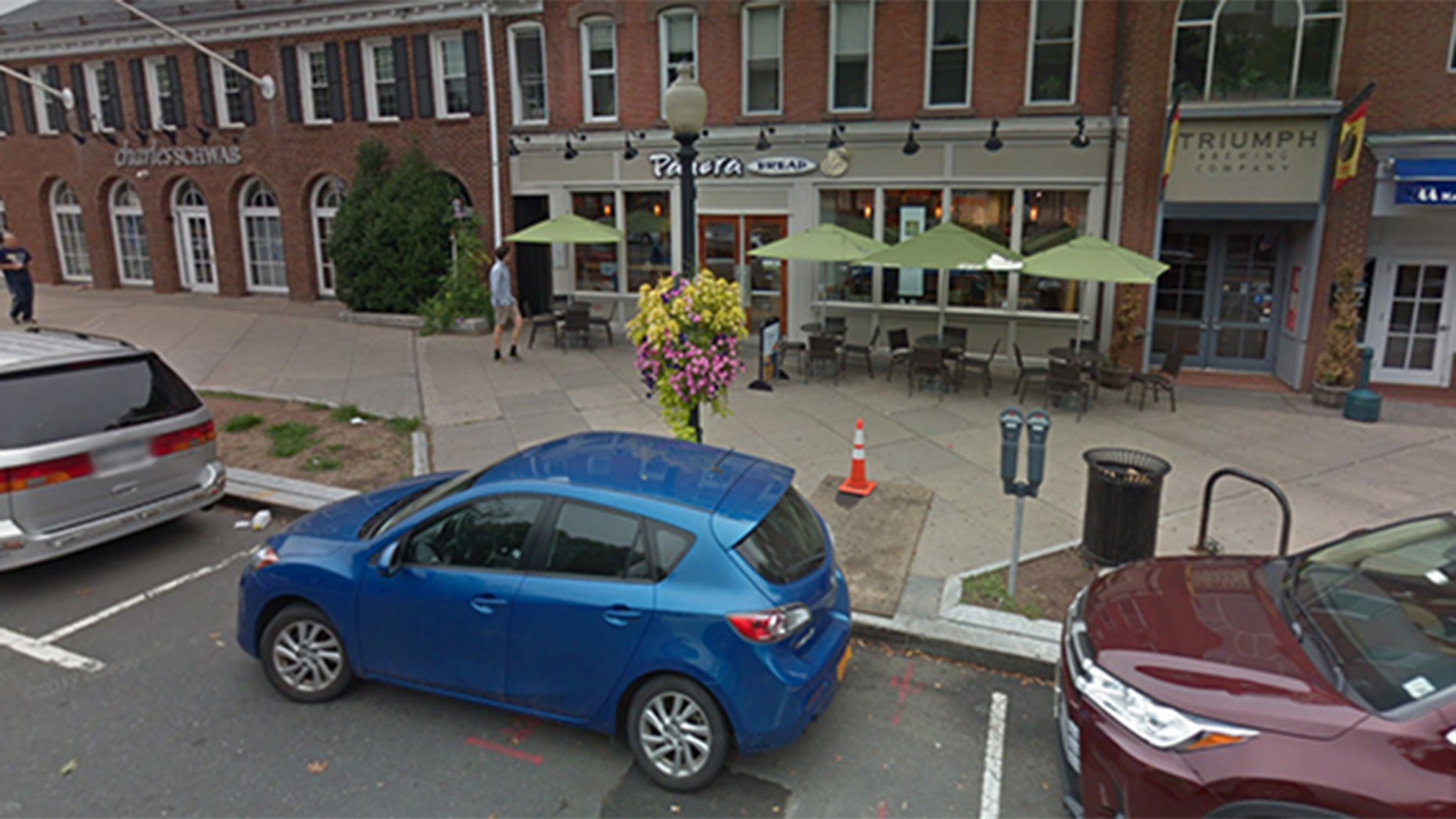 Police in Princeton, N.J. responded to reports of an armed man at Panera Bread, near Princeton University.