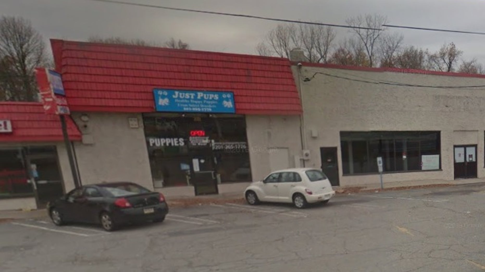 The Just Pups store in Paramus.