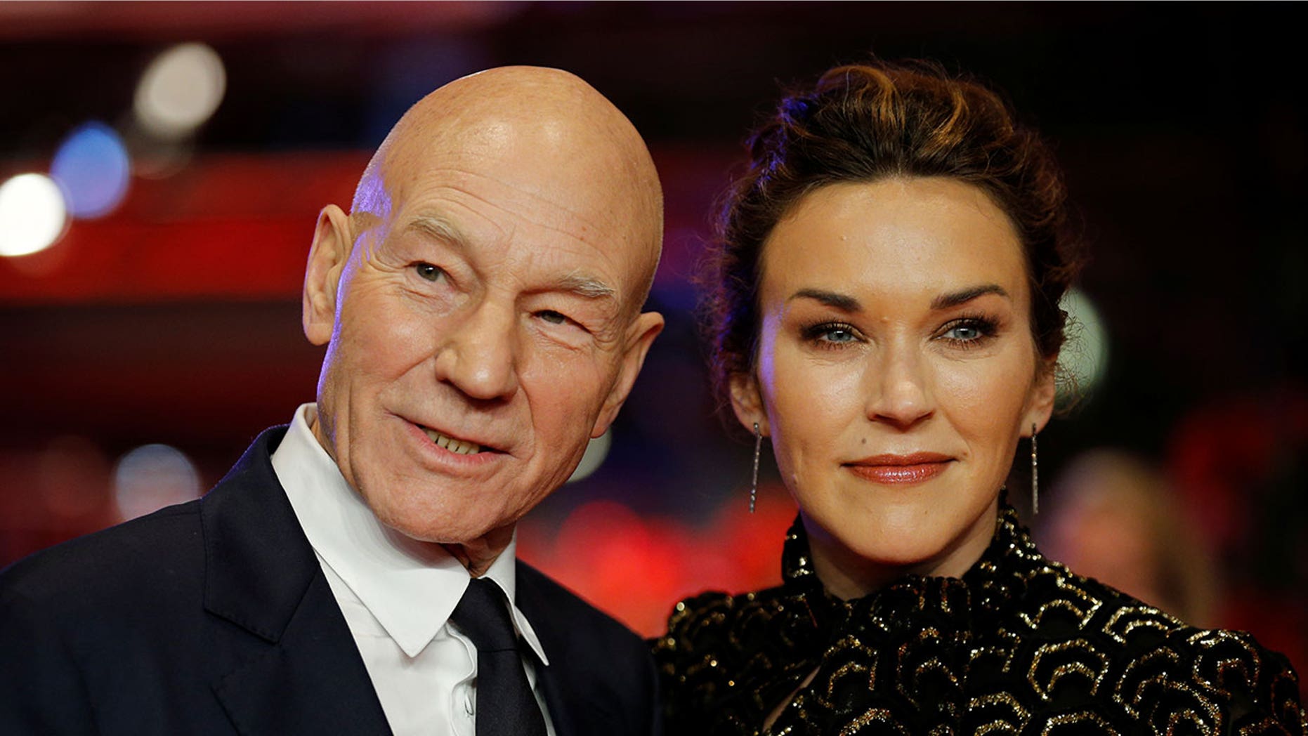 Patrick Stewart's wife, Sunny Ozell, said her husband ate the best pizza of his life at Pepe's in New Haven, Conn.