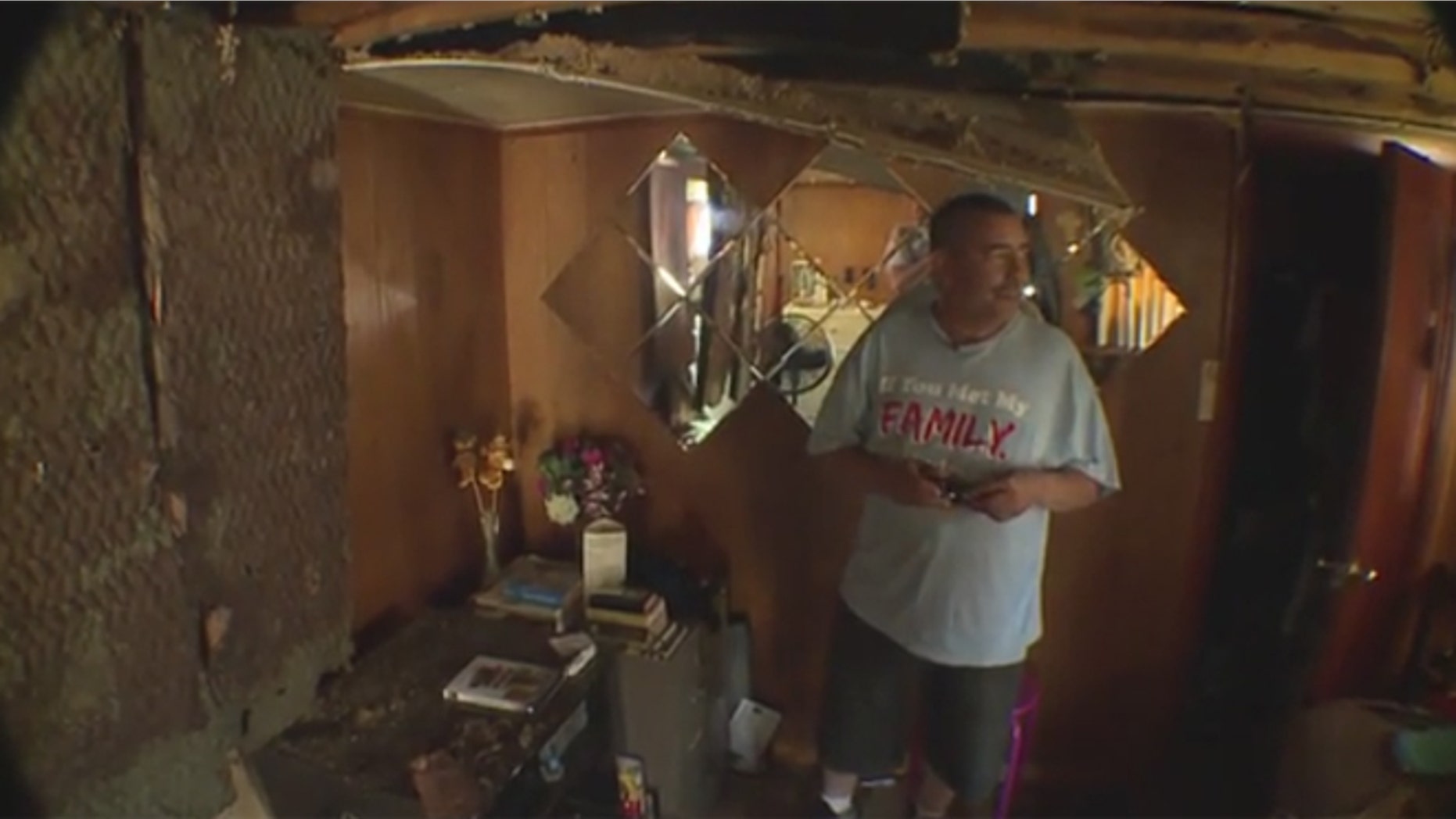 Paul Alva and his wife, who just received a liver transplant, were left homeless after a hailstorm last week destroyed their home near Denver.