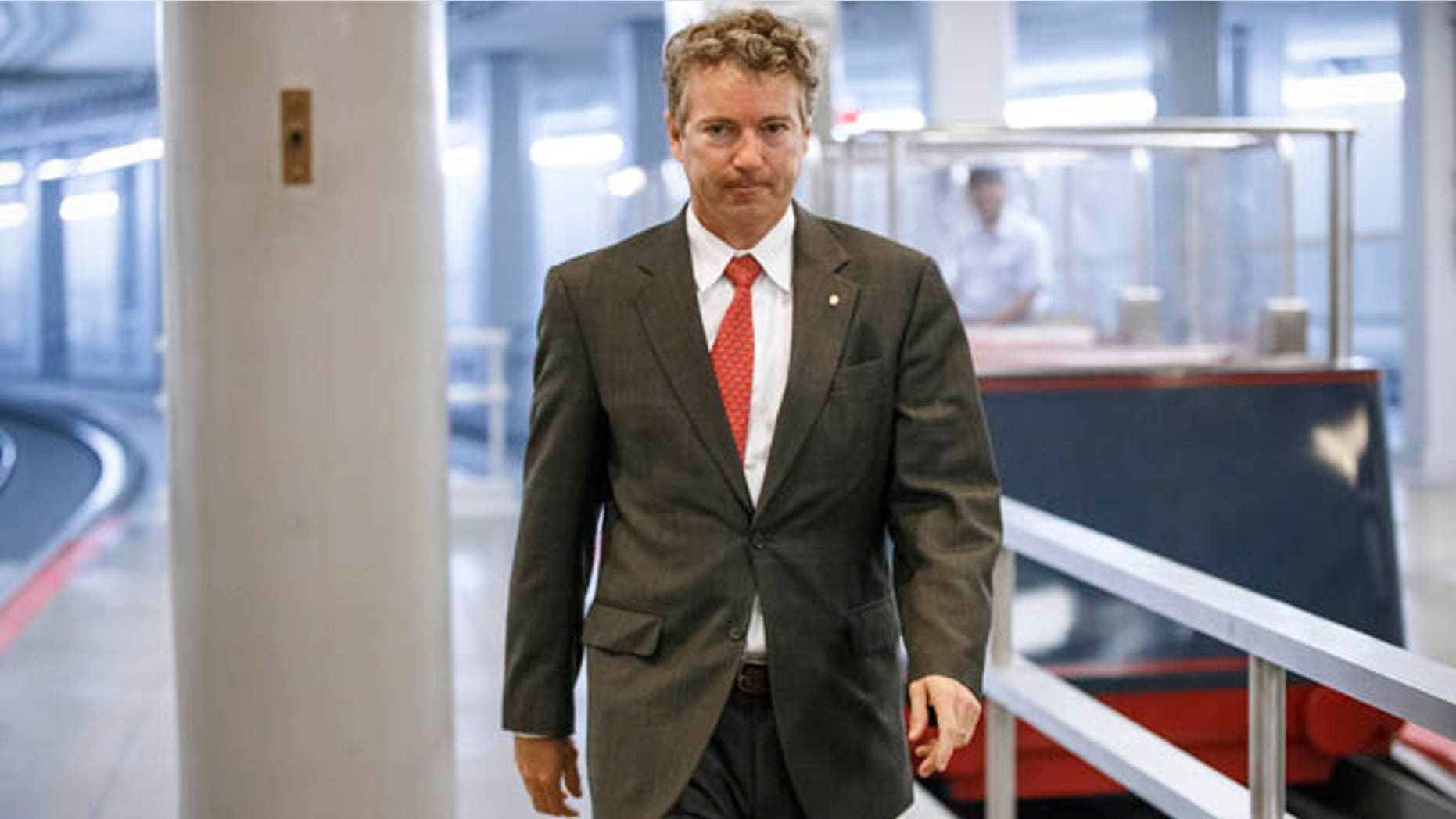 May 12, 2014: Sen. Rand Paul, R-Ky., walks to the Senate floor at the Capitol in Washington.