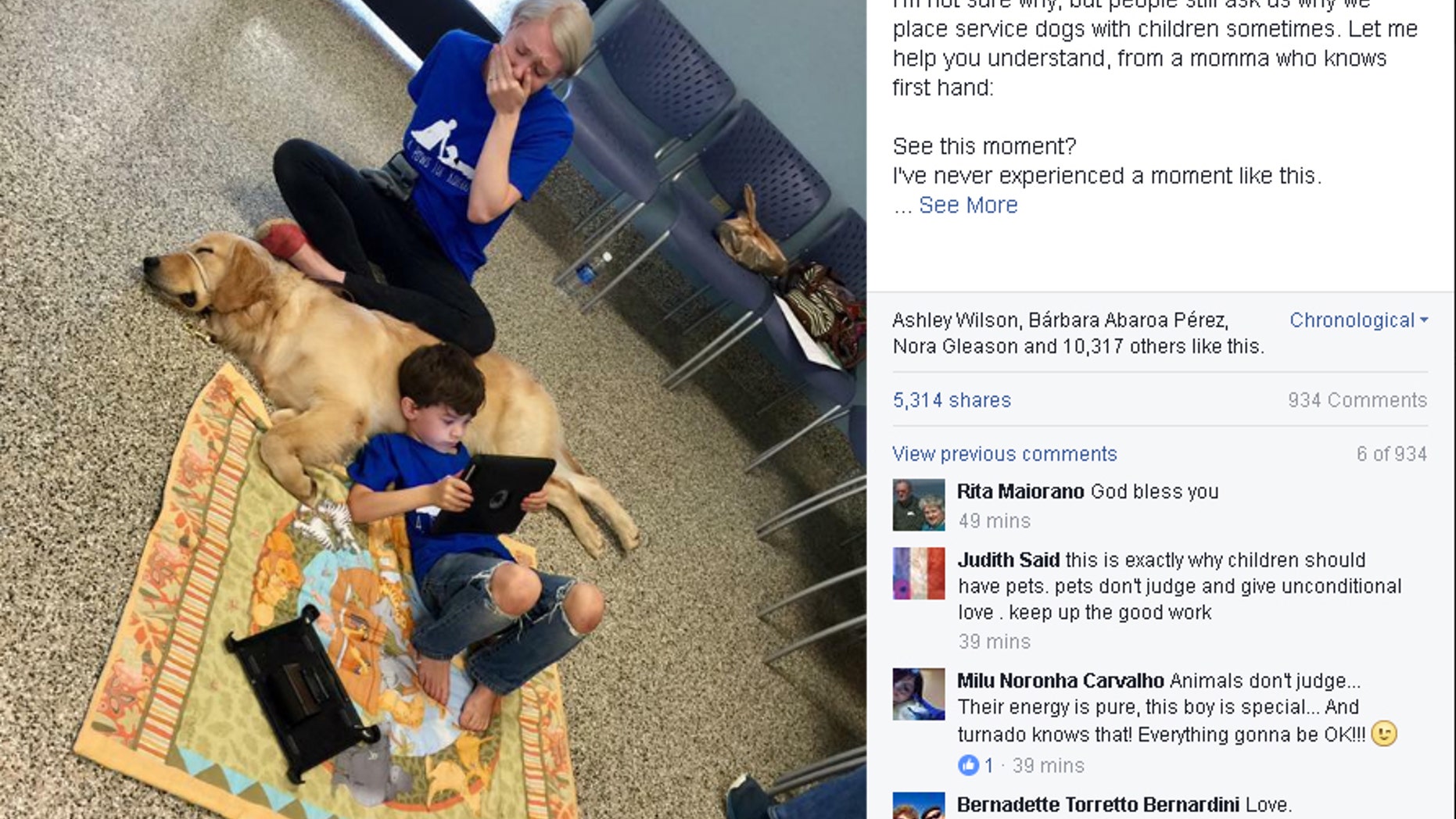 (Facebook/4 Paws For Ability)