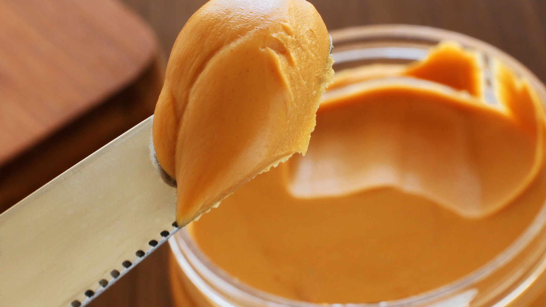 Peanut Butter on a Knife
