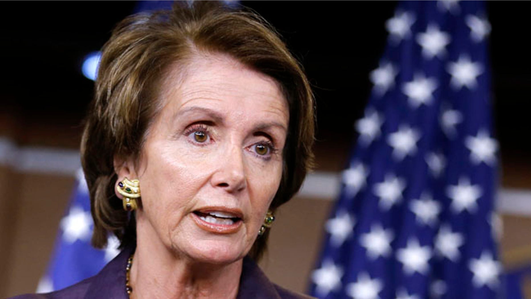 Sept. 13, 2012: House Minority Leader Nancy Pelosi speaks during a news conference on Capitol Hill in Washington.