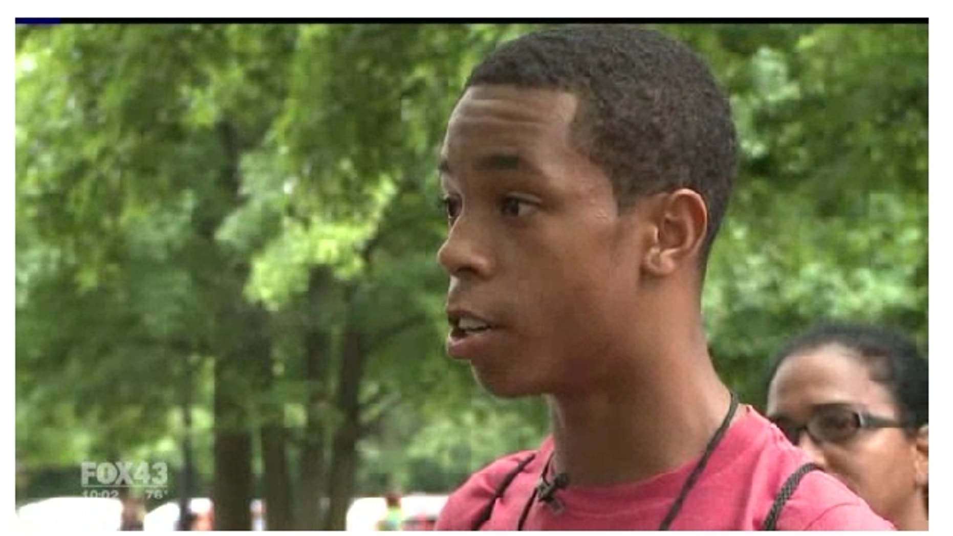 July 15, 2013: A Pennsylvania teenager is being hailed a hero after he saved a 5-year-old girl from a kidnapper who remains on the loose.