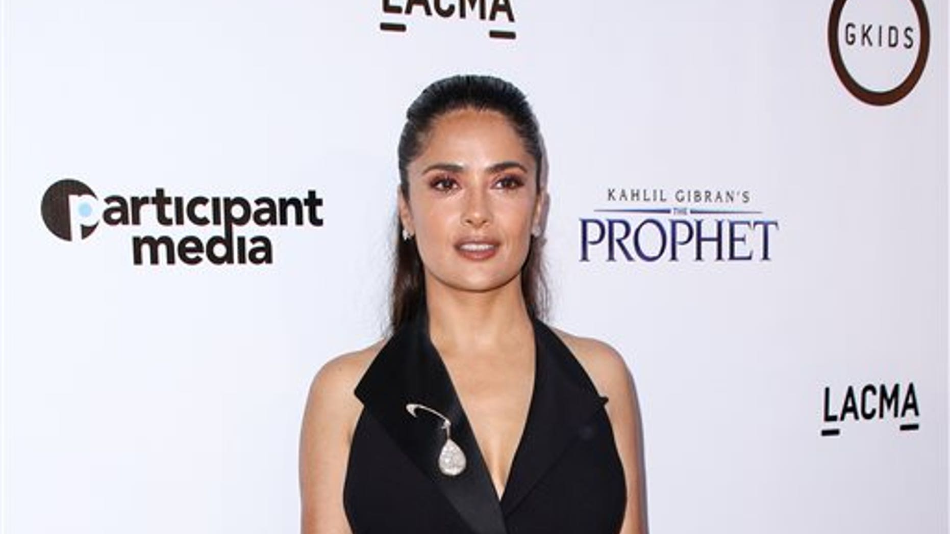 July 29, 2015, Salma Hayek attends the LA Special Screening of "Kahlil Gibran's The Prophet" in Los Angeles.