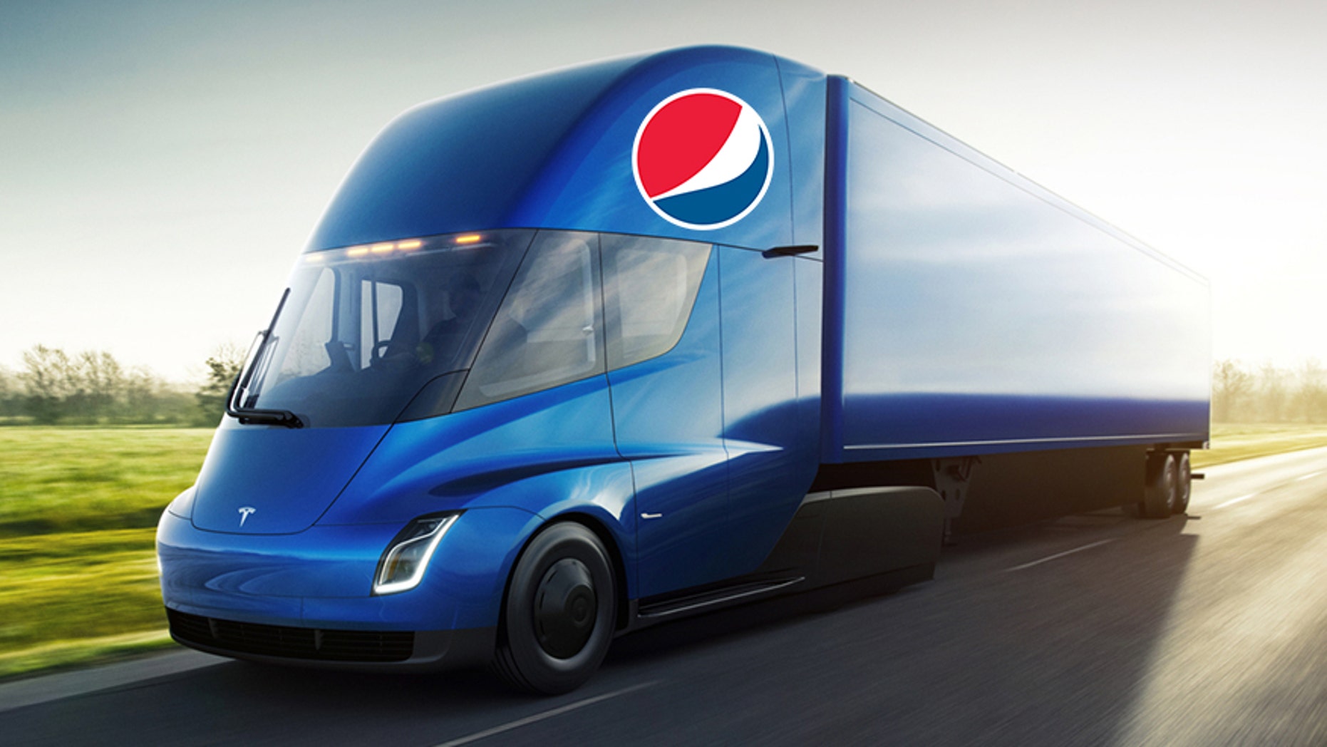 PepsiCo to reduce gas...consumption with order for 100 Tesla Semis