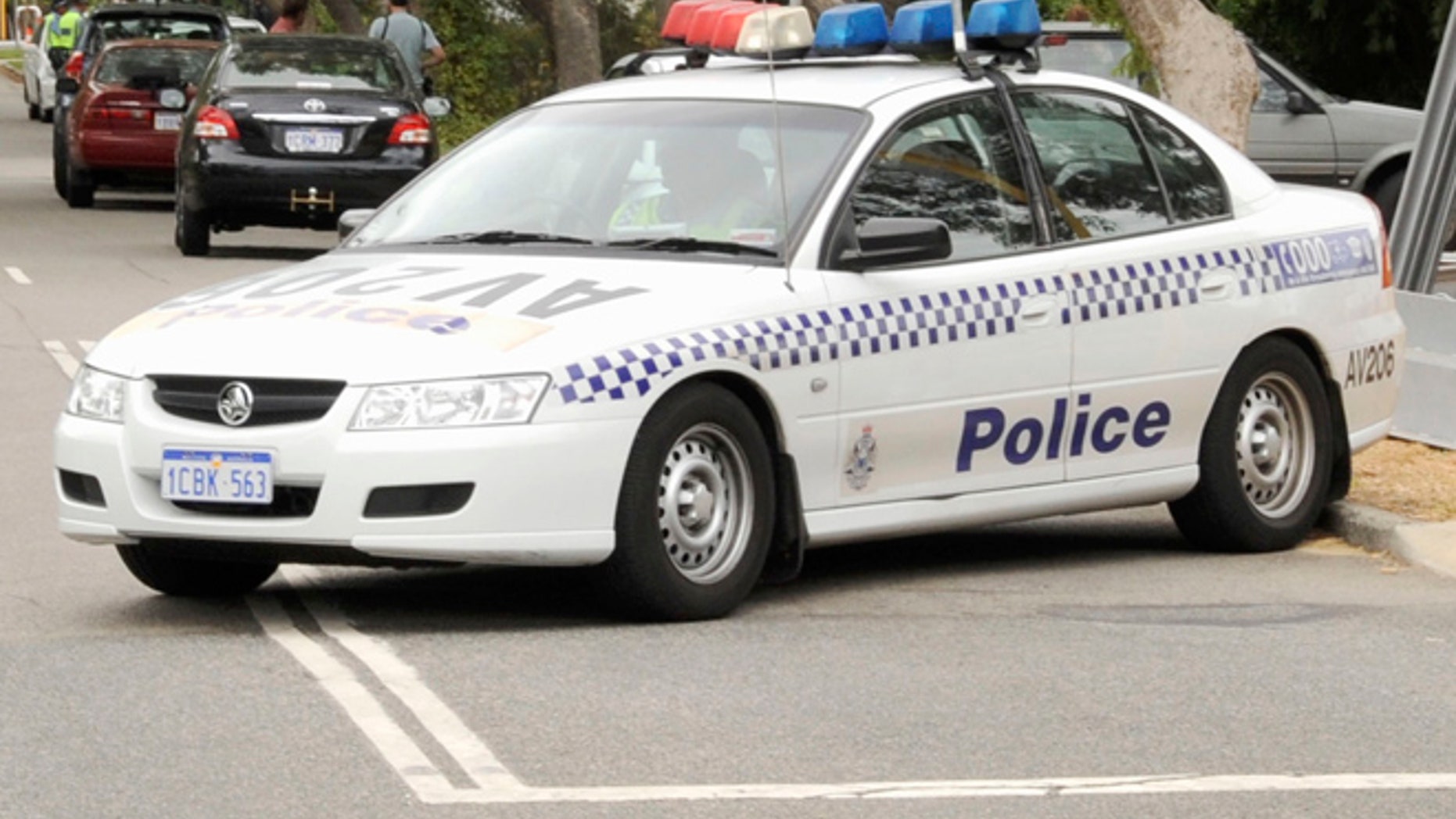 Police were told gate-crashers were picking fights with guests who were leaving.