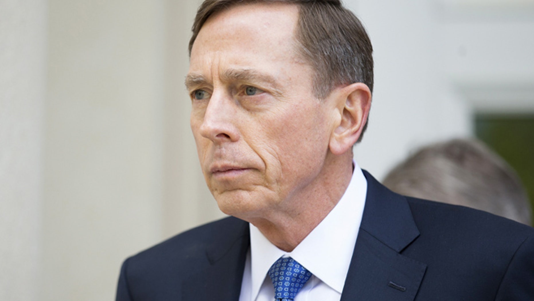 Apr. 23, 2015: Former CIA director David Petraeus leaves the Federal Courthouse in Charlotte