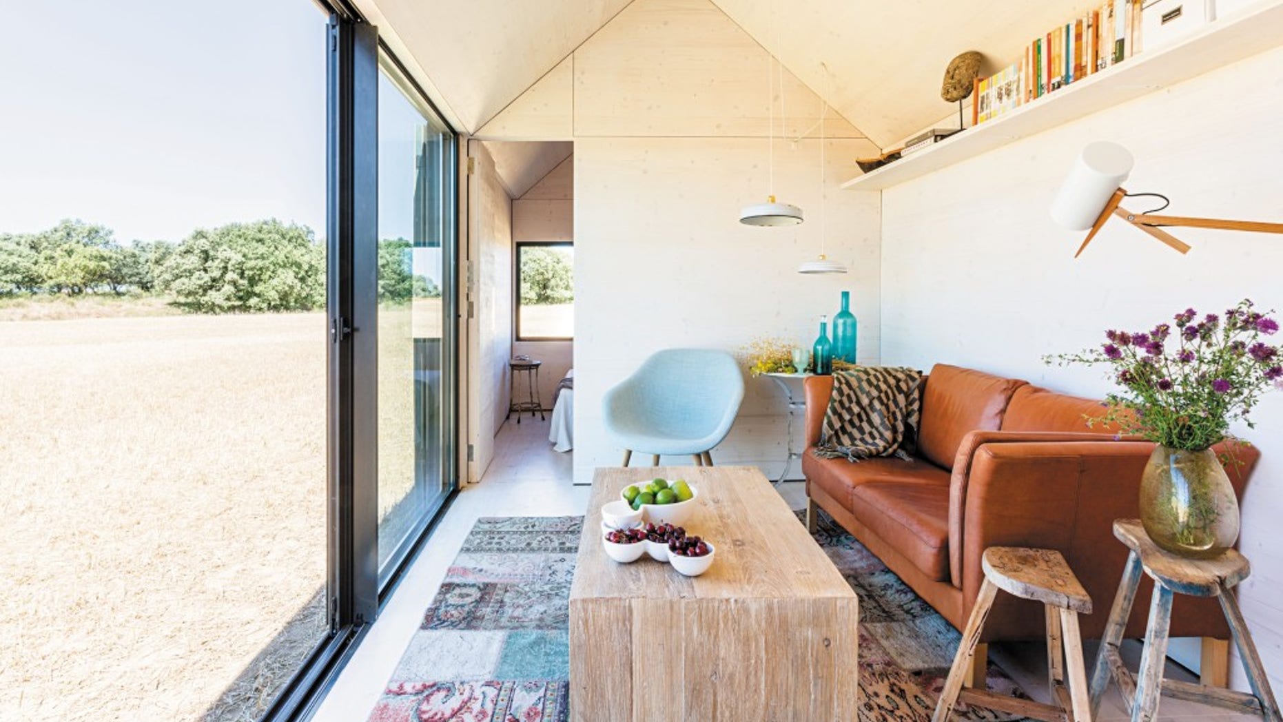 Portable Home PH80, interior. From 150 Best Mini Interior Ideas by Francesc Zamora Mola. Architect baton Arquitectura.