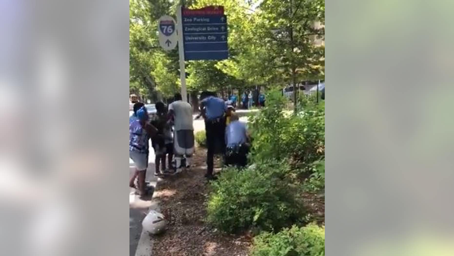 Police are investigating the arrest of a black teenager who was reportedly selling water bottles outside the Philadelphia Zoo.
