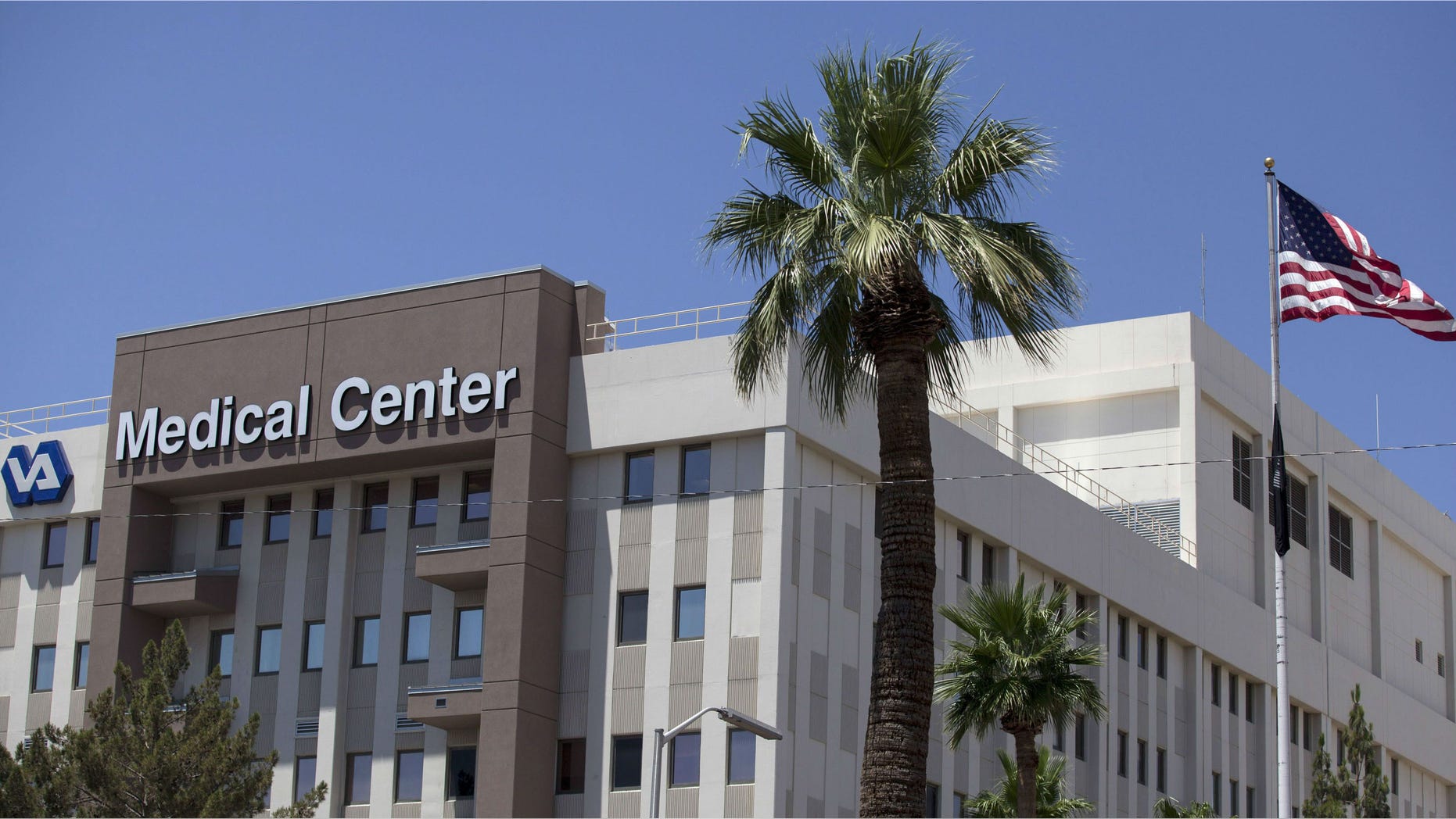 The Veterans Affairs medical center in Phoenix, Ariz. is shown.