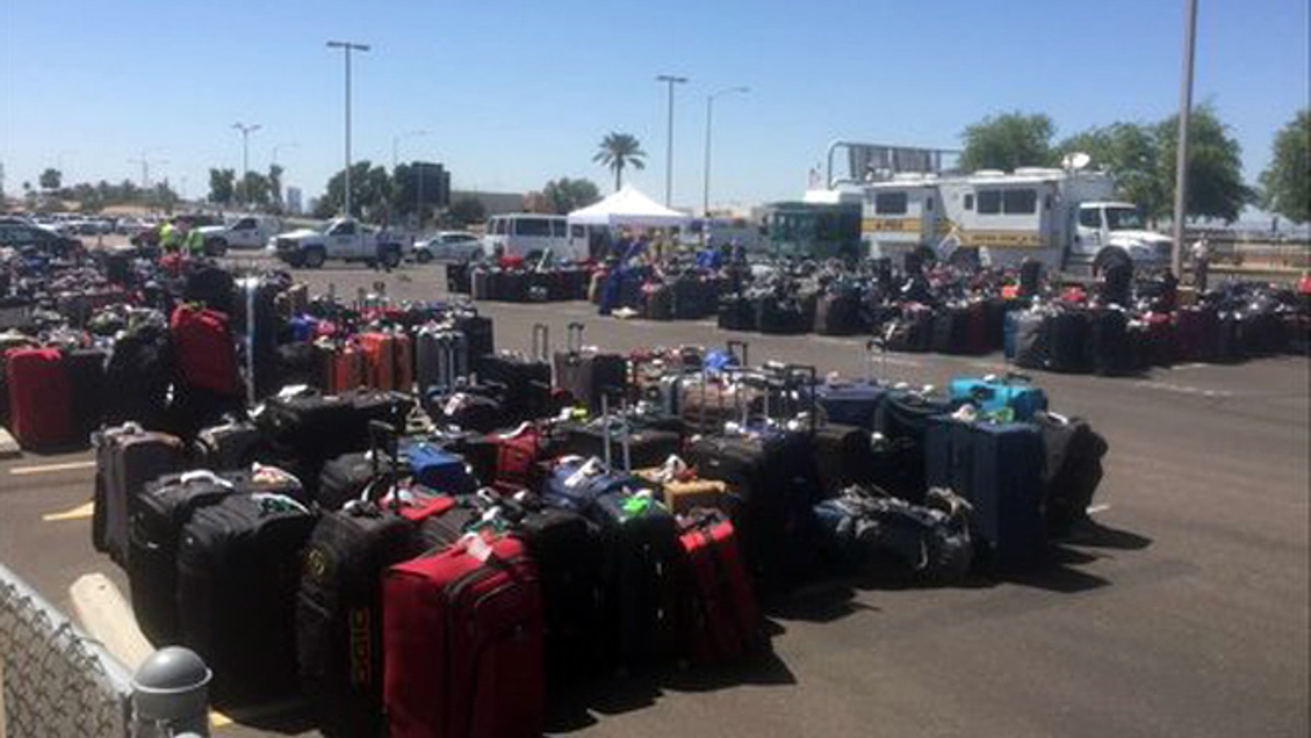 May 12, 2016: A bag-screening issue caused more than 3,000 bags checked bags to miss their outbound flights in Phoenix.