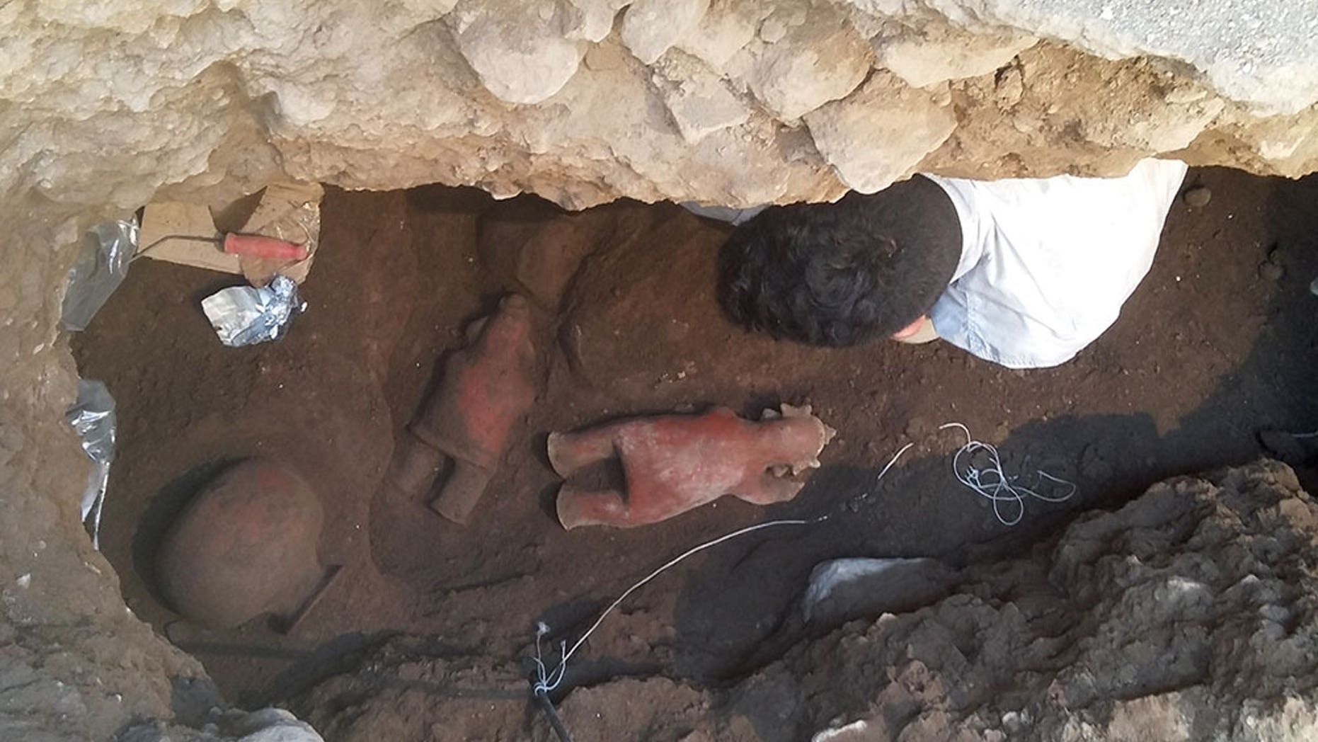 A tomb was recently uncovered in Colima, Mexico that held bones and ancient figurines that dated to 1,700 years ago.