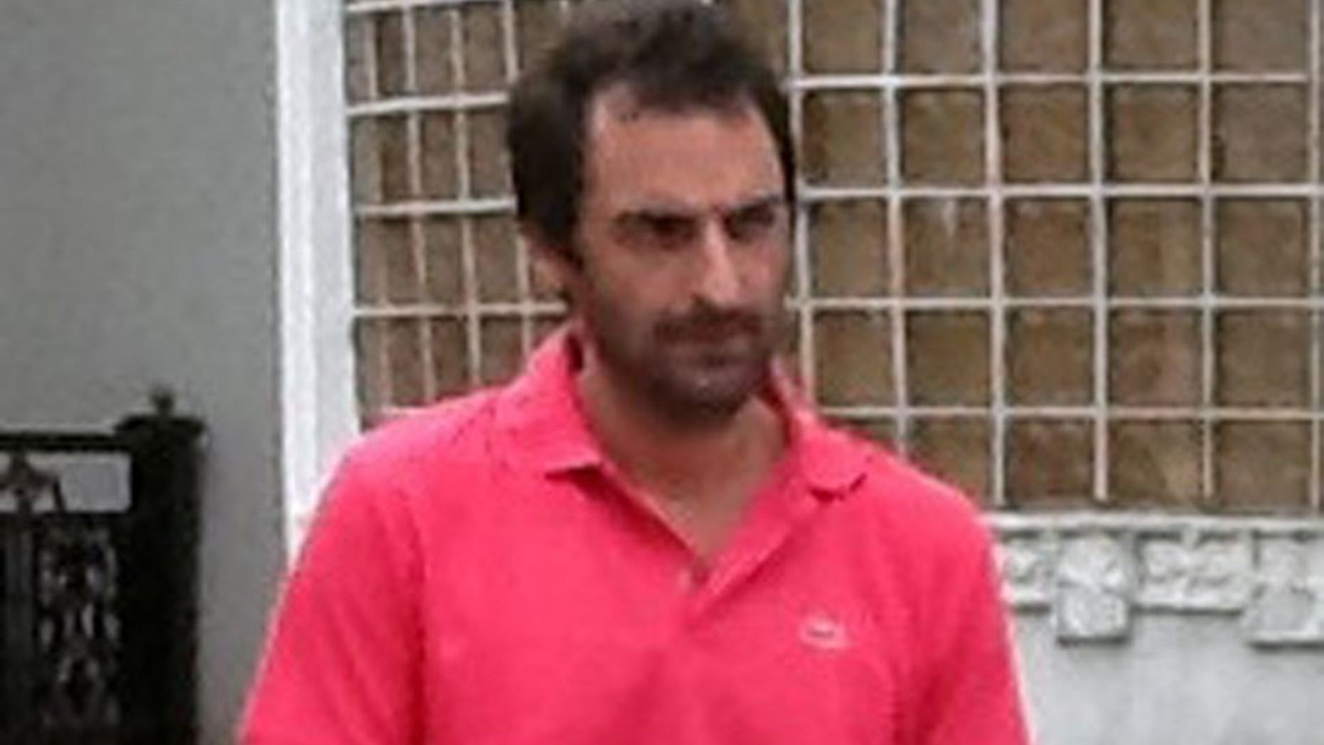 French sailor Benjamin Elman, who was kidnapped last week, is pictured after his release on June 18, 2013 in Yenagoa, southern Nigeria. Elman was taken from a tanker in Togo when attackers sought to use him as a shield.