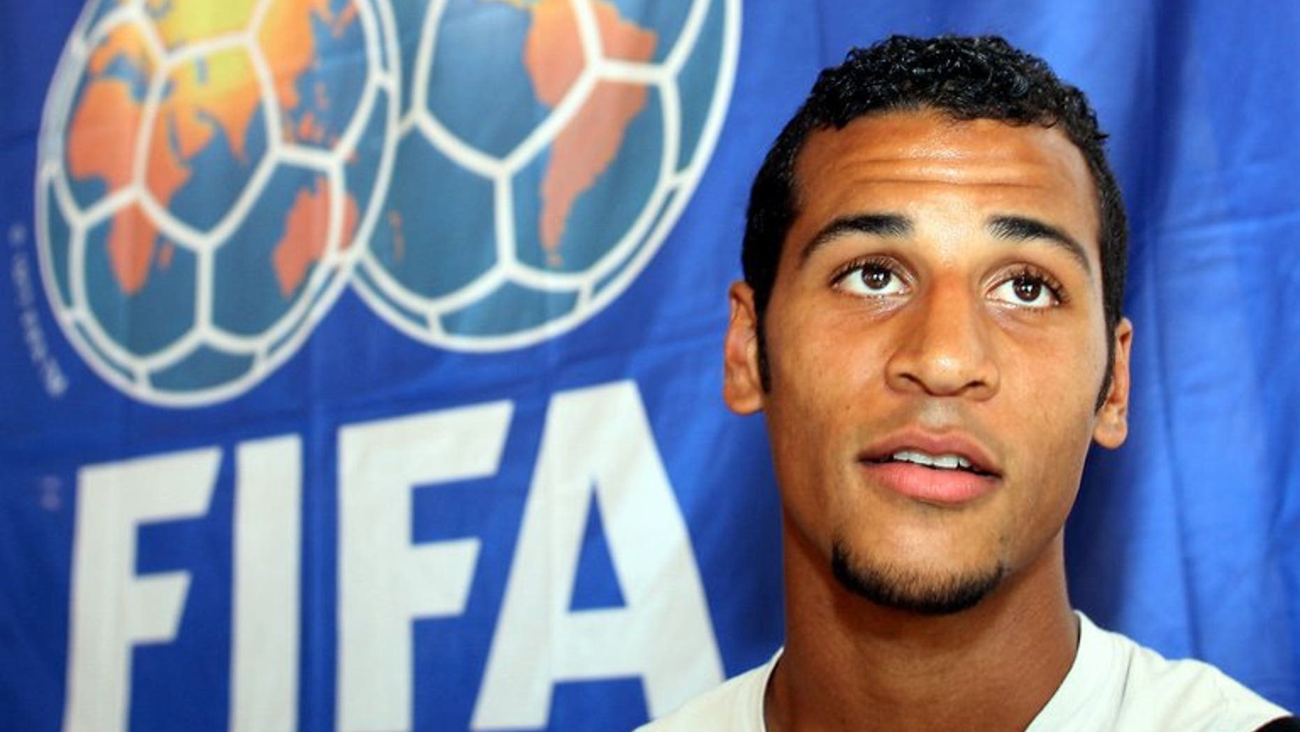 A picture taken on June 17, 2006 shows Togolese midfielder Alaixys Romao during a press conference at the media centre in Wagen Im Allg??u, Germany. Togo have joined Ethiopia in admitting that they fielded a suspended player in a 2014 World Cup Africa zone qualifier.