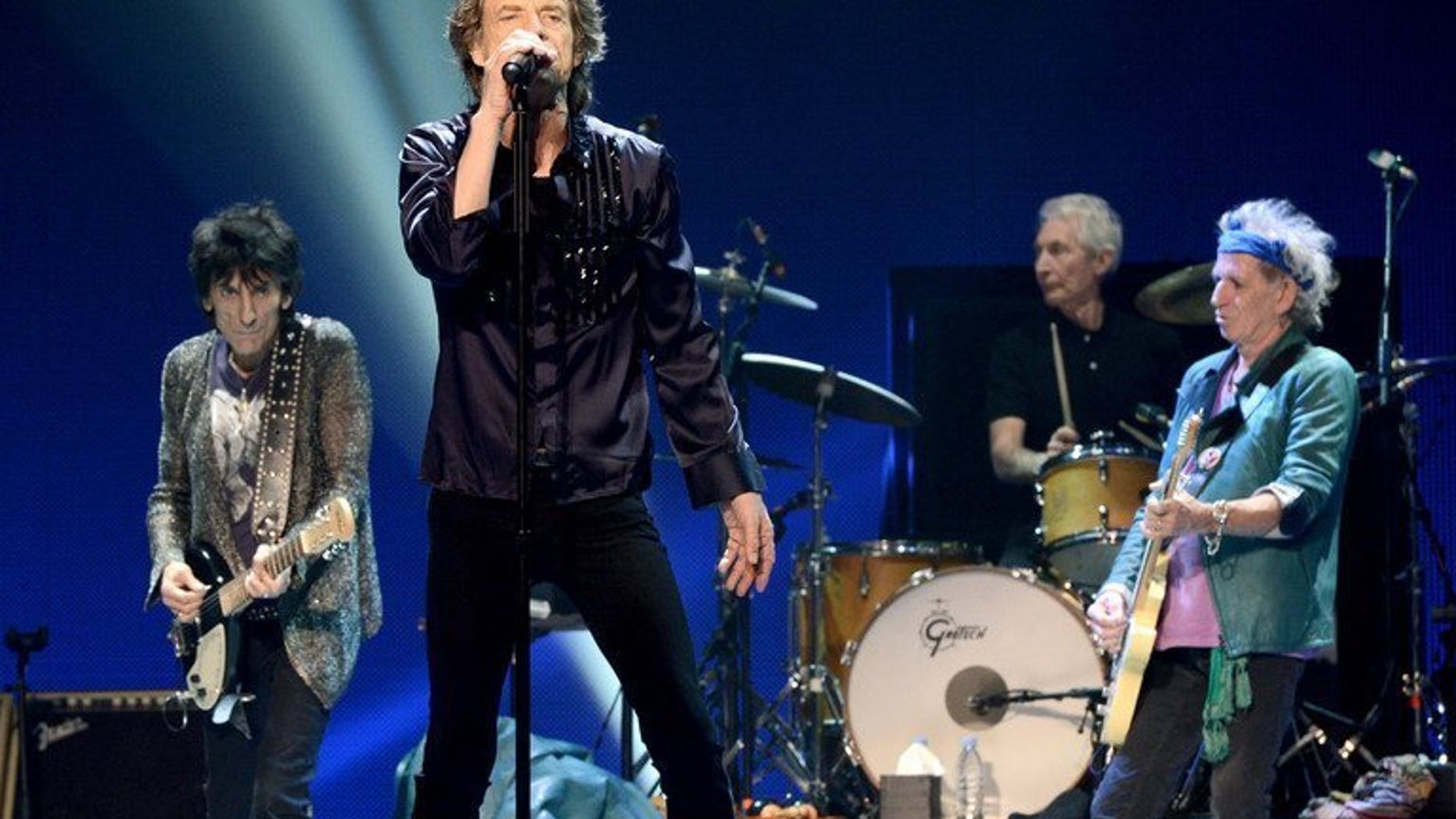 Rolling Stones singer Mick Jagger performs with his band at The Honda Center in Anaheim, California on May 15, 2013. Jagger admitted on Friday he has found his career in the Rolling Stones "intellectually undemanding" and sometimes wishes he had stuck to his original idea of becoming a teacher.