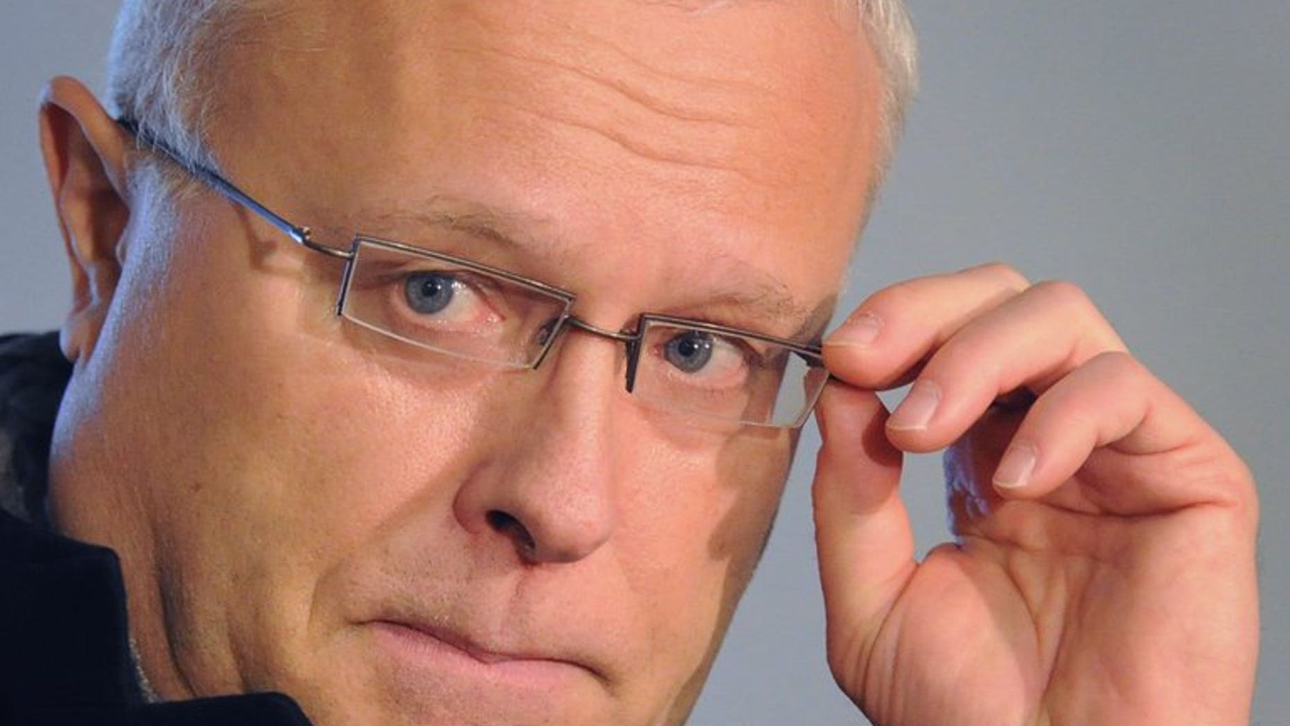 Billionaire businessman Alexander Lebedev arrives in a court in Moscow on February 7, 2013. A Moscow court on Tuesday convicted Lebedev for battery of another businessman during a televised talk show in 2011, sentencing him to 150 hours of community labour.