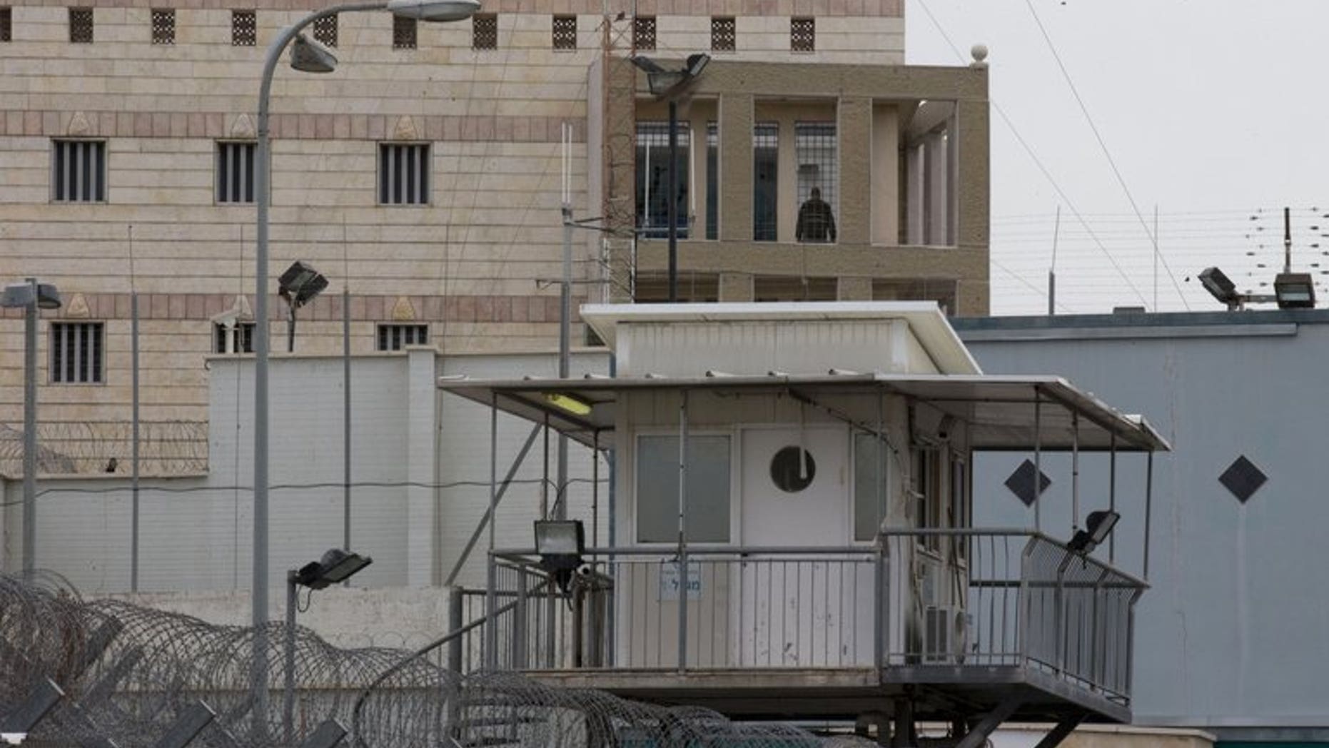 A view of Israeli Ayalon prison in Ramle near Tel Aviv on February 14, 2013. A second 'Prisoner X' was being held in top-secret conditions in the same jail where an Israeli-Australian spy took his his own life in 2010, a newspaper reported.