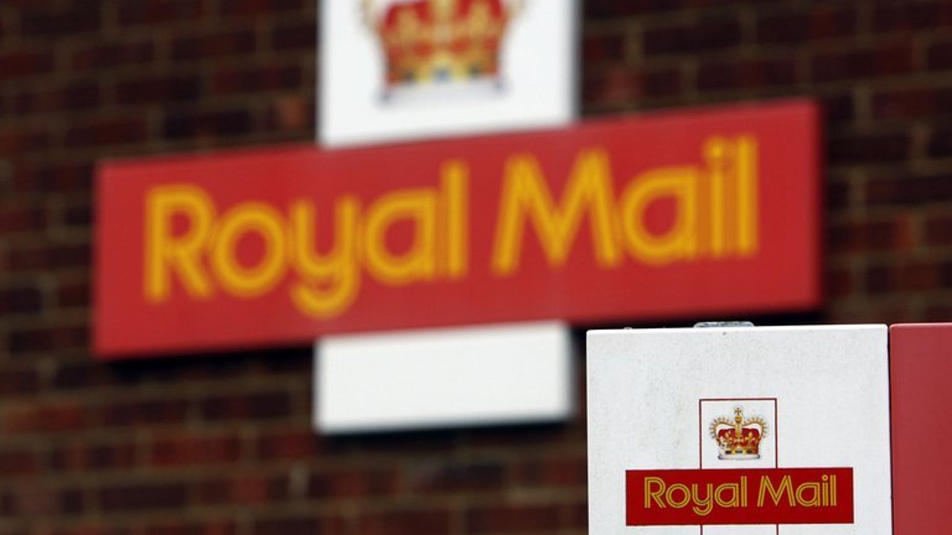 The Royal Mail delivery office in Fleet, on December 16, 2008. The government will on Wednesday flesh out controversial plans to part-privatise Royal Mail following a major restructuring to face the dominance of email.