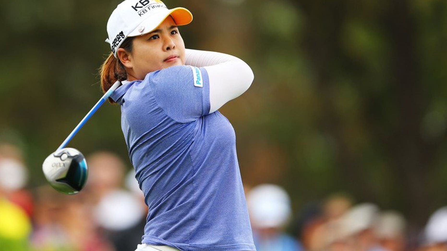 Park In-Bee of South Korea hits the ball during the final round of the 2013 US Women's Open at Sebonack Golf Club on June 30, 2013 in Southampton, New York. Park returns to action Thursday, heading the field for the LPGA Manulife Financial LPGA Classic a fortnight after her historic US Women's Open triumph.