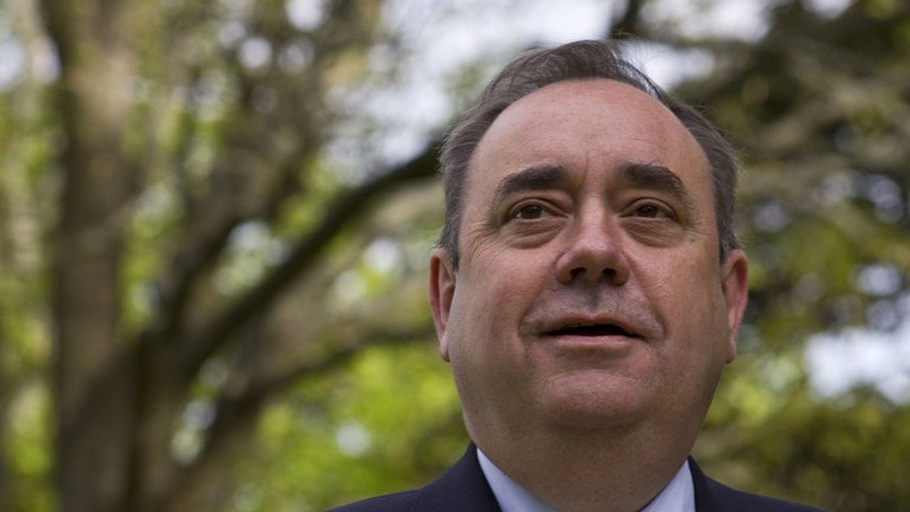 Scottish First Minister Alex Salmond, pictured in Edinburgh, Scotland, on May 6, 2011, has confirmed he will boycott next week's British Open over Muirfield's all-male membership policy.