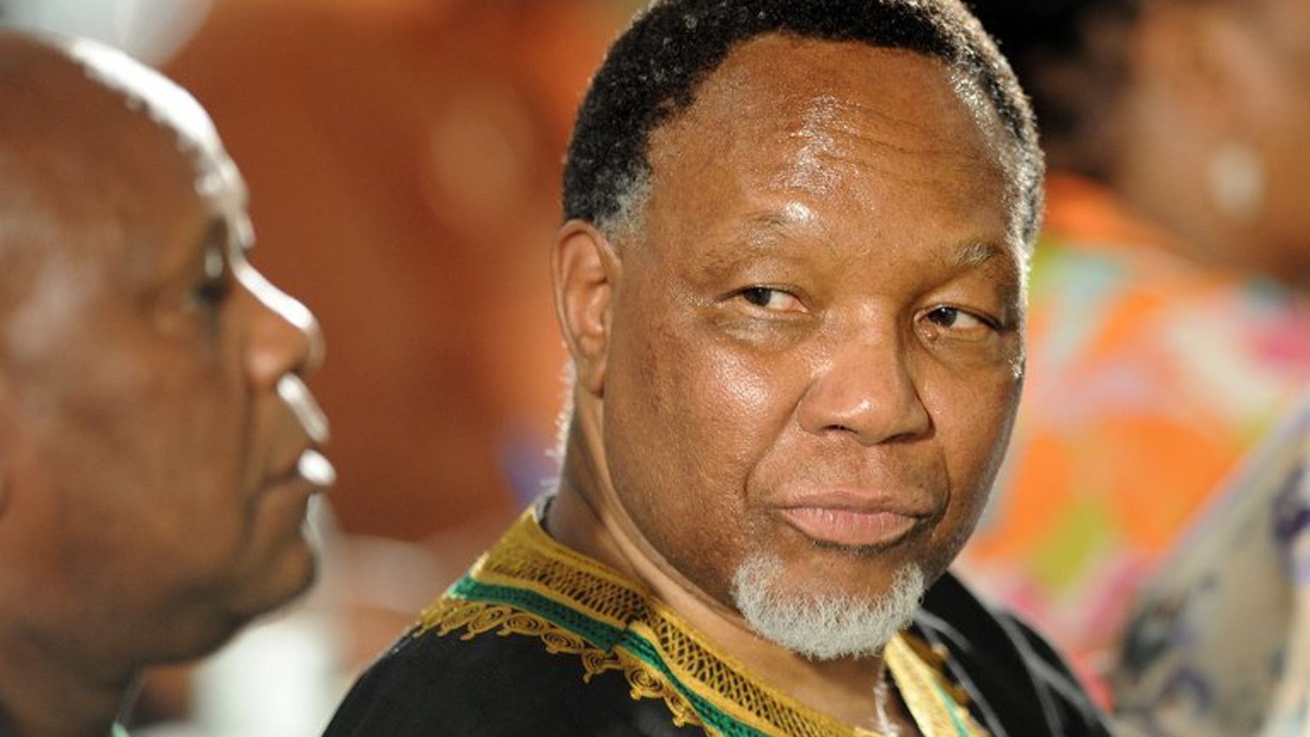 South African deputy president Kgalema Motlanthe attends the 53rd National Conference of the African National Congress (ANC) in Bloemfontein, December 18, 2012. Motlanthe has warned that his ruling ANC party risks losing power if it fails to remain relevant to the people, the Financial Times reported Monday.