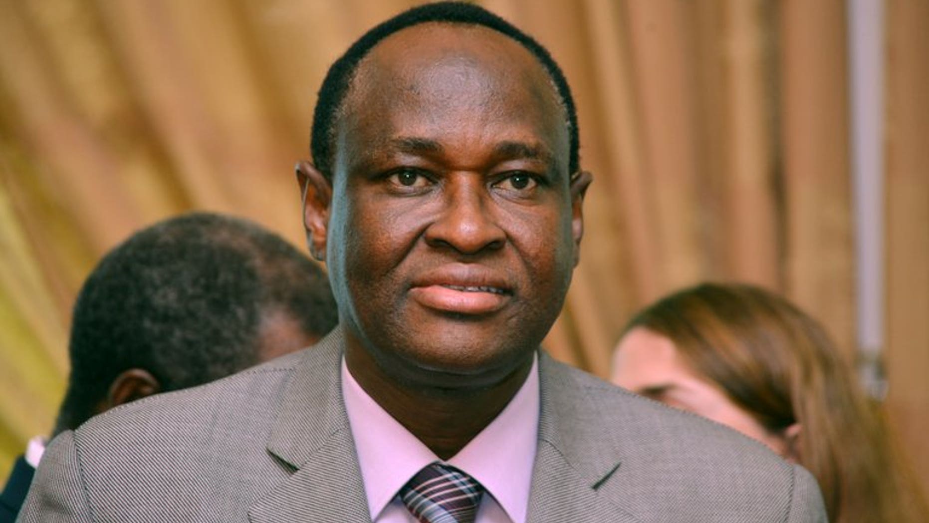 Special advisor to the Malian President for northern Mali, Tiebile Drame , pictured on June 18, 2013 in Ouagadougou. Drame, the chief negotiator in a ceasefire deal with rebels paving the way for presidential elections across Mali, says he has withdrawn from the race less than two weeks before the watershed vote.