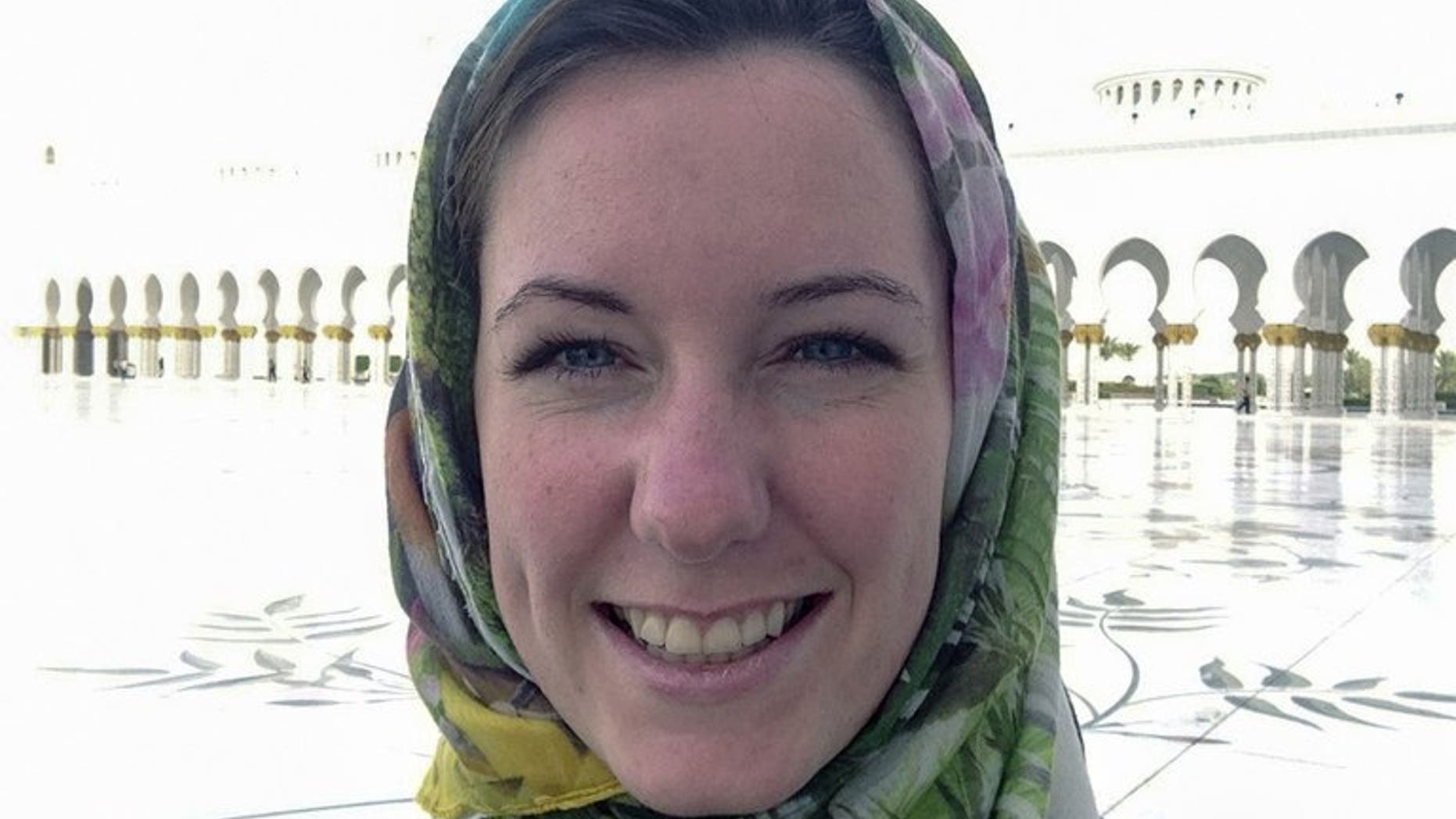 This family photo taken in Abu Dhabi in May 2013 shows Norwegian businesswoman Marte Deborah Dalelv, 24. She told AFP that she was "nervous and tense" as she risked 16 months in jail after she reported being raped by a coworker in the United Arab Emirates.