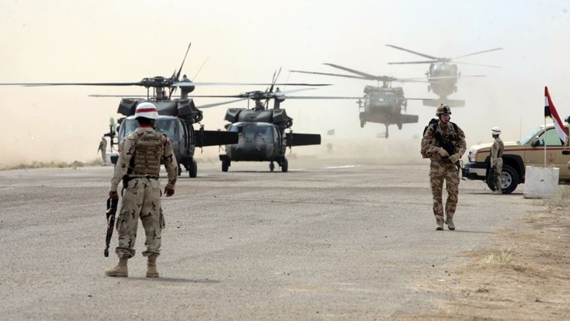 A British soldier is seen in Iraq in 2009. A third British soldier taken ill earlier this month during a gruelling training exercise for entry into the elite SAS unit has died, the Ministry of Defence (MoD).