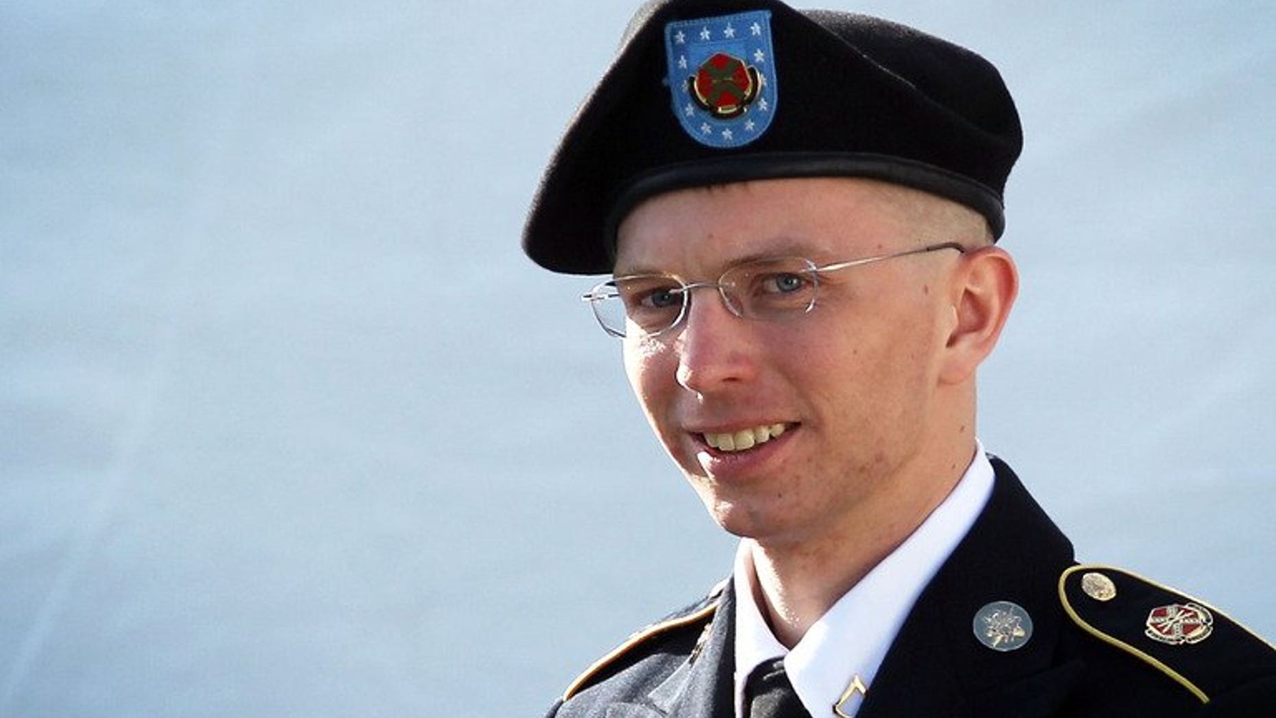 U.S. Army Private Bradley Manning is escorted as he leaves a military court at the end of the first of a three-day motion hearing June 6, 2012 in Fort Meade, Maryland. Supporters of Manning, the US soldier convicted of espionage for leaking secret files to WikiLeaks, presented a petition to the Nobel Institute on Monday backing his nomination for the Nobel Peace Prize.