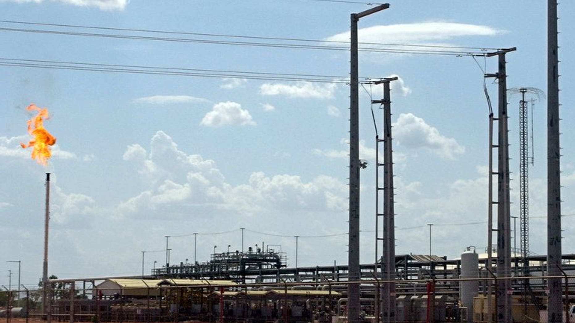 An oil installation in southern Chad is pictured on May 2, 2007. Chad said Tuesday it had suspended all operations of the local unit of China National Petroleum Corporation for flagrant violations of environmental regulations while exploring for crude.