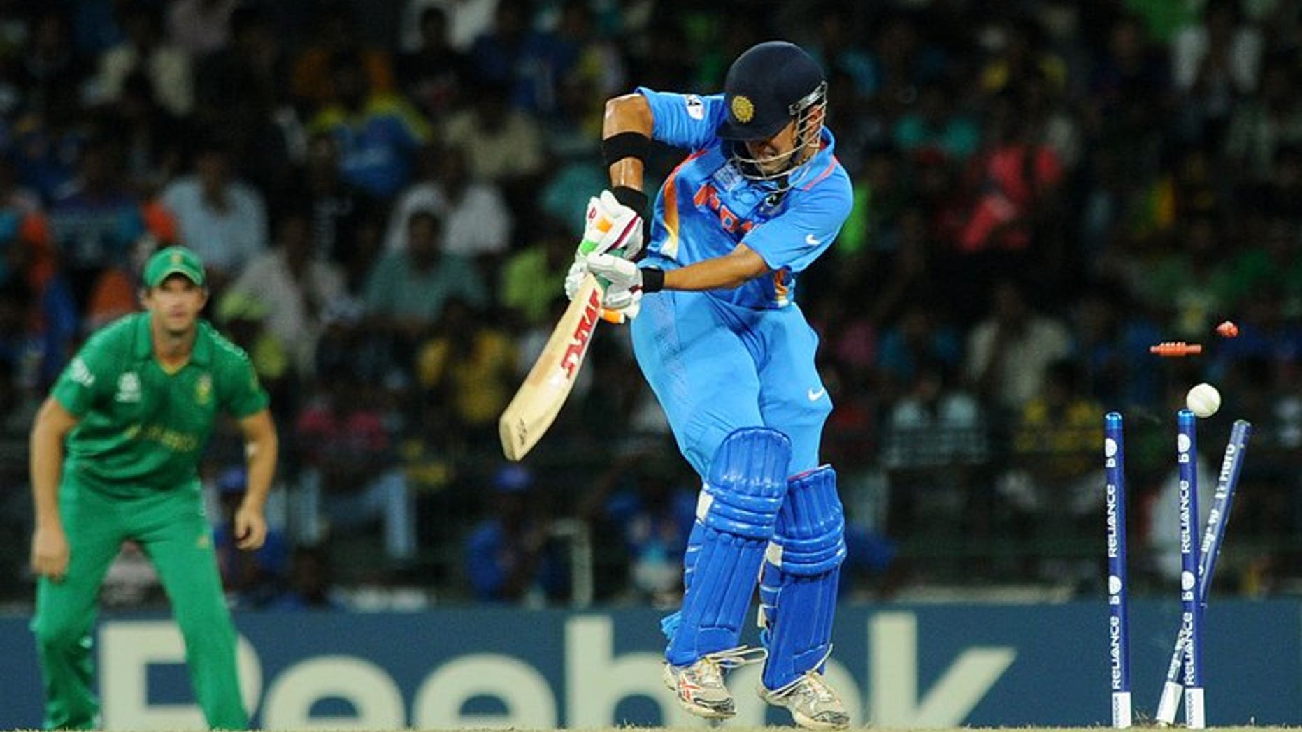 Indian cricketer Gautam Gambhir at the R.Premadasa International Cricket Stadium in Colombo on October 2, 2012. India batsman Gautam Gambhir is to play for Essex for the remainder of the season, the English county announced Thursday.