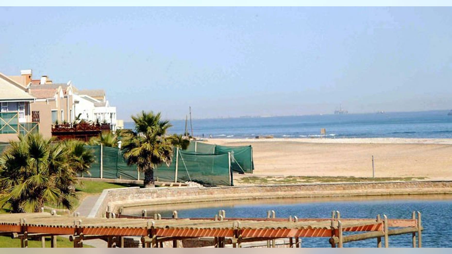 The Langstrand holiday village, some 380 kilometres west of Windhoek, in 2006. Finding large quantities of oil in Namibia is only "a matter of time" the head of Brazilian oil firm HRT said on Thursday, playing down lacklustre initial drilling results.