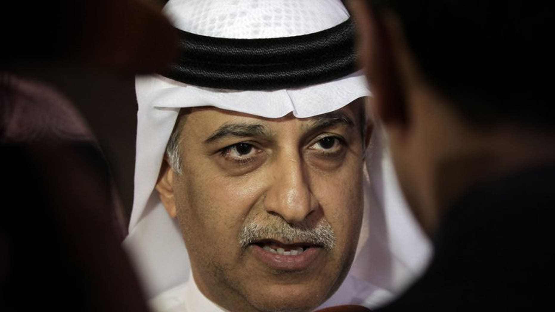 Shaikh Salman bin Ebrahim Al Khalifa, head of the Asian Football Confederation, pictured in Manama on April 16, 2013. He has underlined his support for Qatar's hosting of the 2022 World Cup after English officials suggested the event should be moved elsewhere.